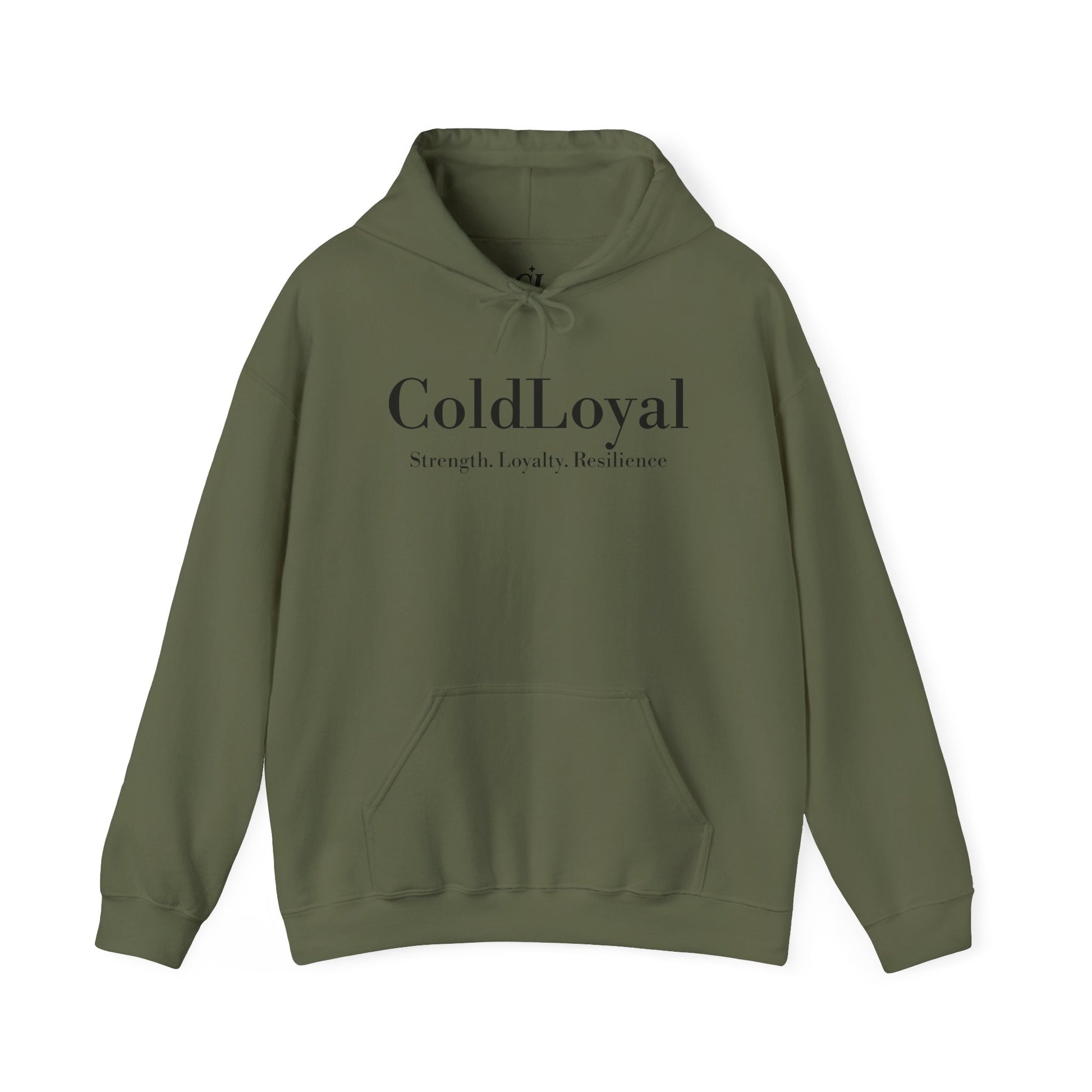 Cold Loyal Community Hooded Sweatshirt, Unisex Hoodie, Cozy Sweatshirt, Gift for Friends, Streetwear, Everyday Casual Wear