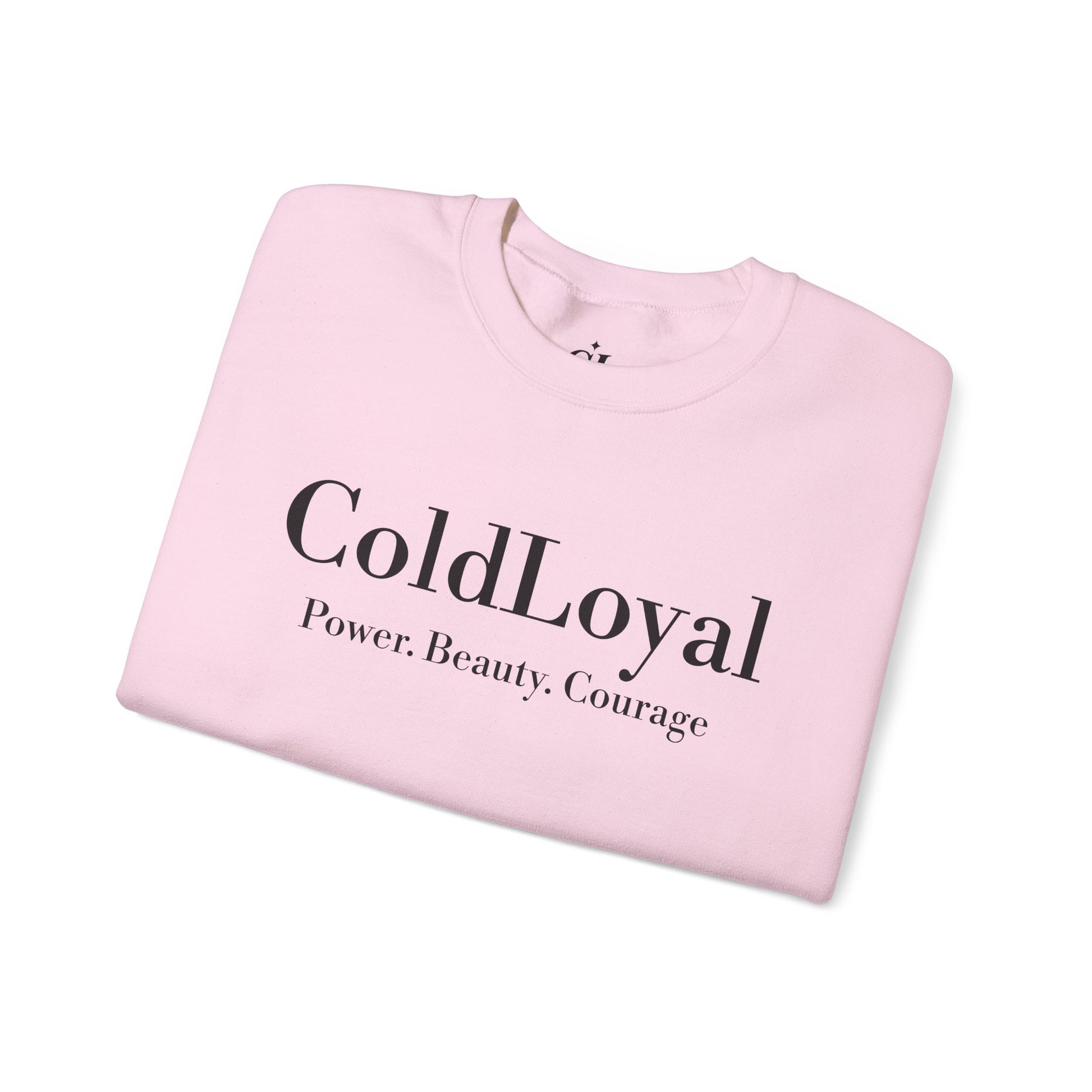 Pink ColdLoyal Crewneck Sweatshirt - Empowering Apparel for Everyday Comfort, Perfect Gift for Friends, Casual Wear, Self-Love, [...]
