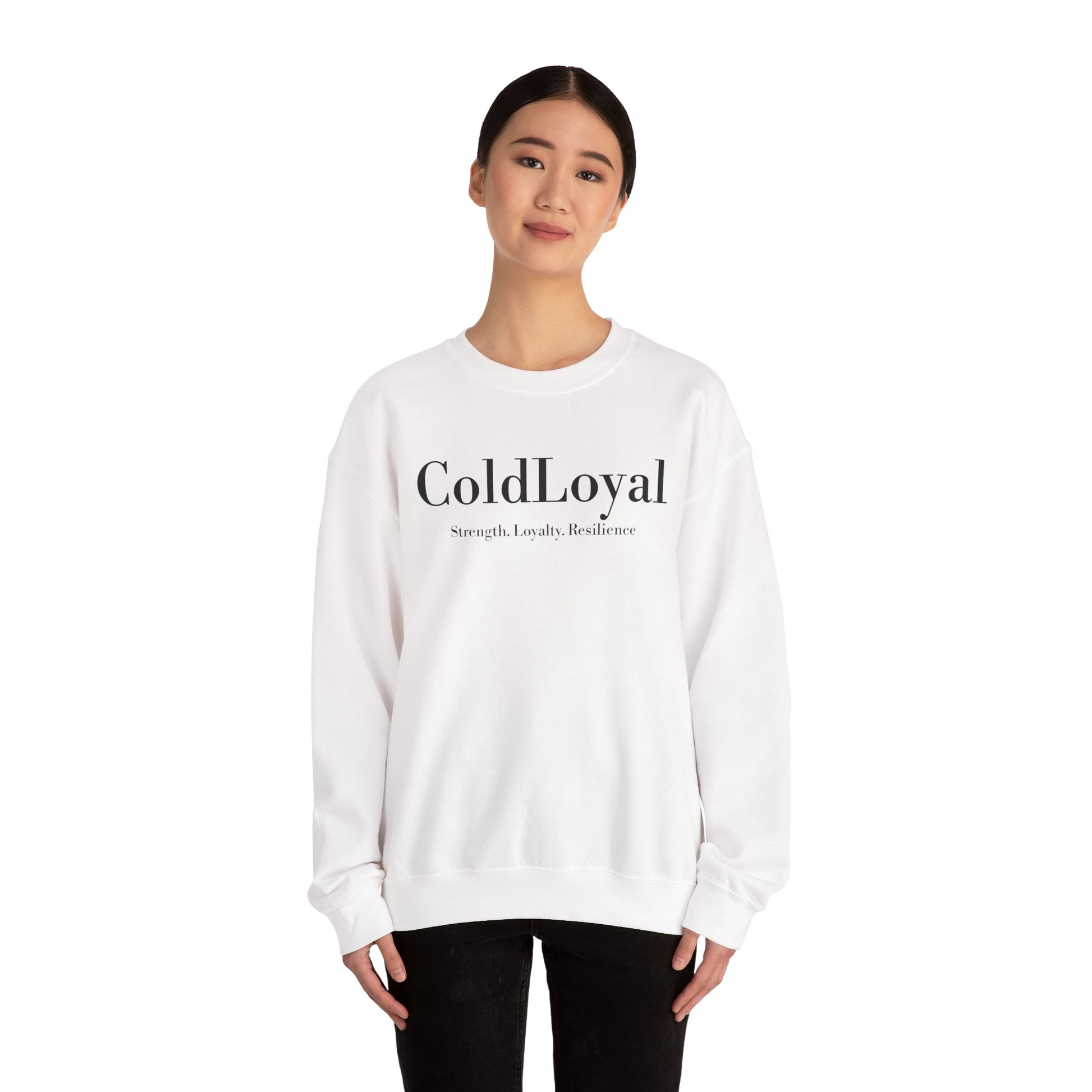 ColdLoyal Unisex Crewneck Sweatshirt - Strength, Loyalty, Resilience, Cozy Gift for Friends, Everyday Style, Fall Wardrobe Essential