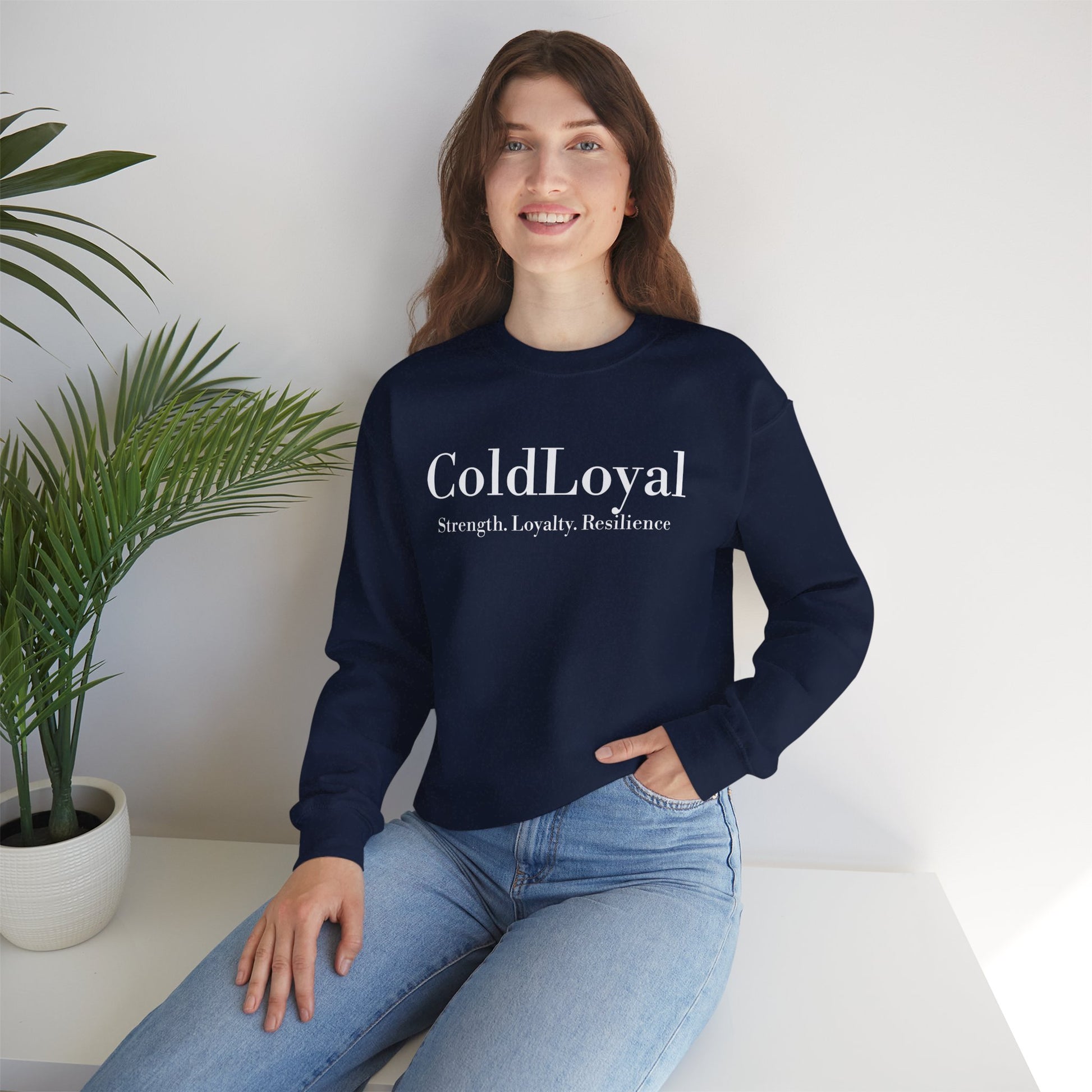 Unisex Heavy Blend™ Crewneck Sweatshirt - ColdLoyal | Strength, Loyalty, Resilience | Cozy Gift for Friends & Family, Casual Wear, [...]