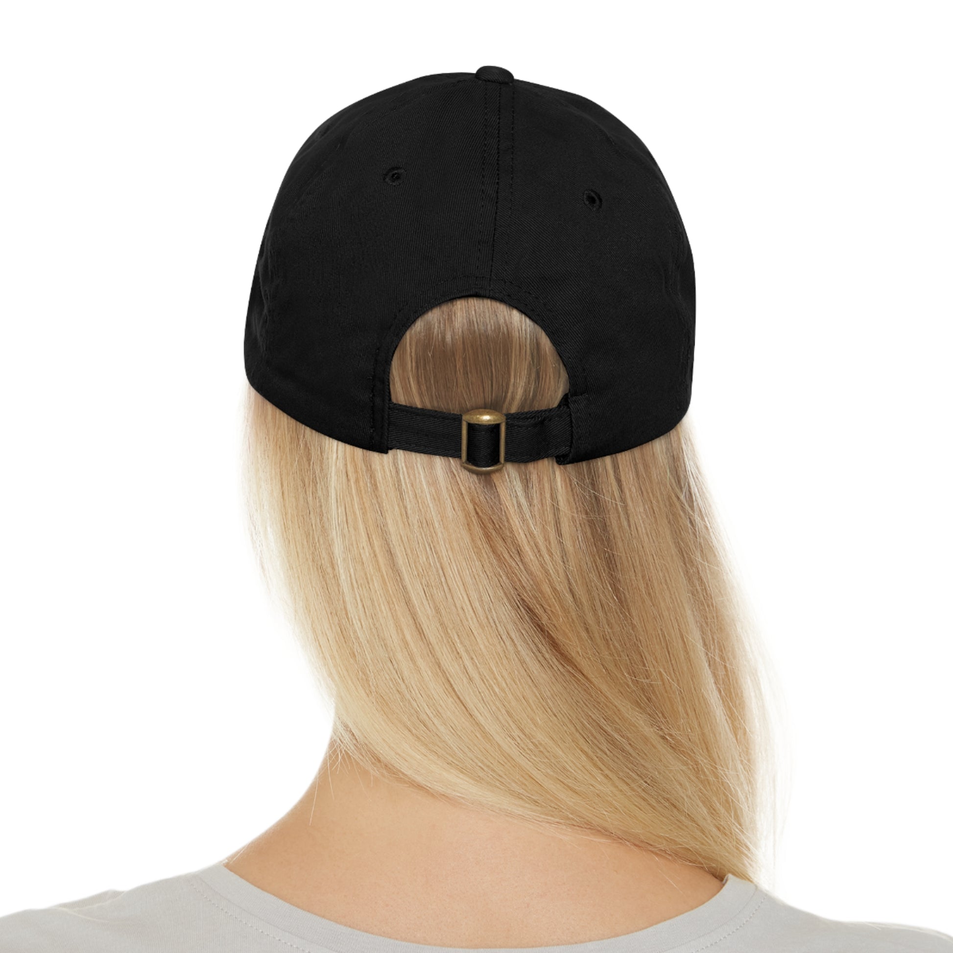Stylish Dad Hat with Leather Patch, Trendy Cap for Fathers, Casual Summer Accessory, Great Gift for Dad, Outdoor Adventures Hat