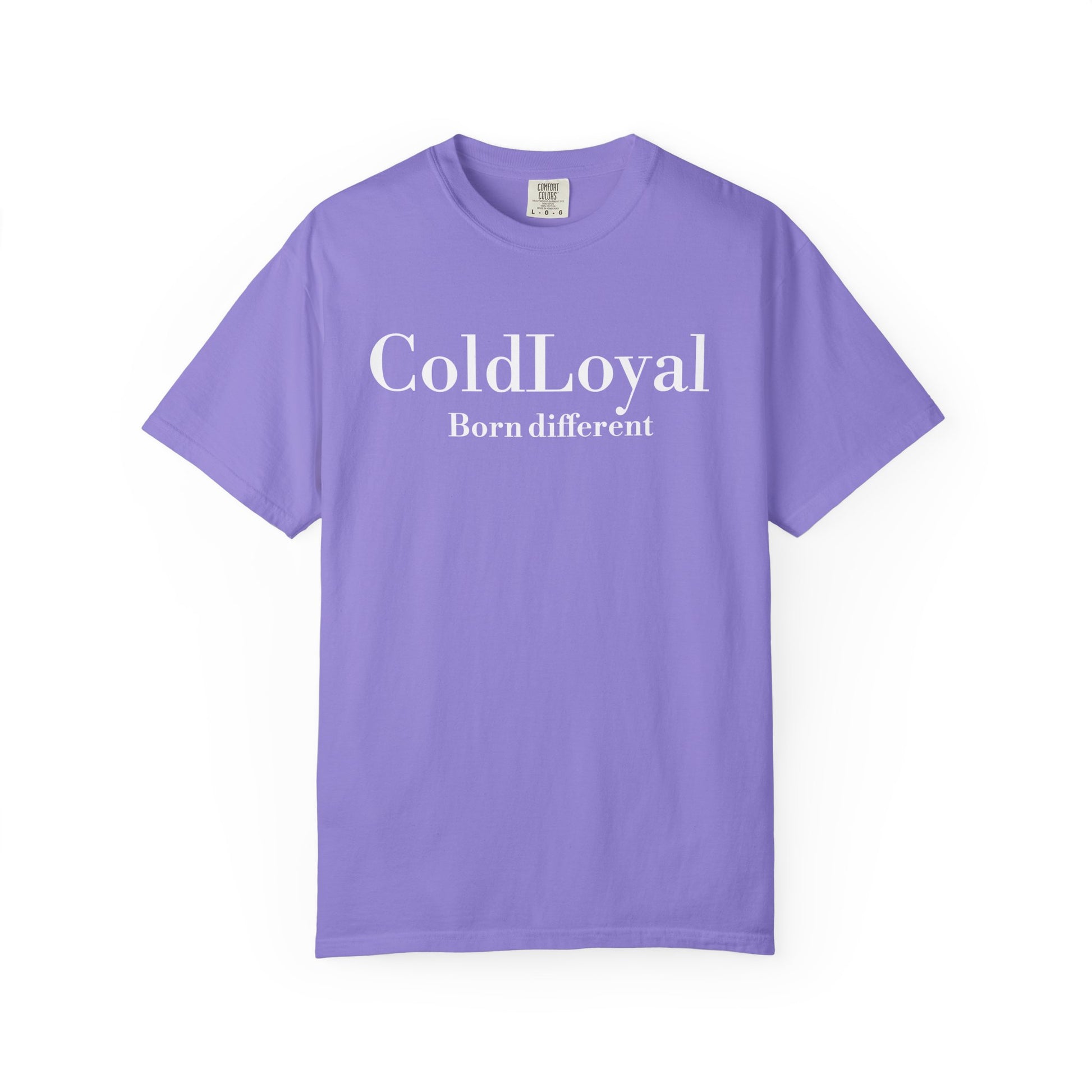 Unisex T-Shirt: ColdLoyal - Born Different, Stylish Casual Wear, Gift for Friends, Summer Fashion, Inspirational Tee