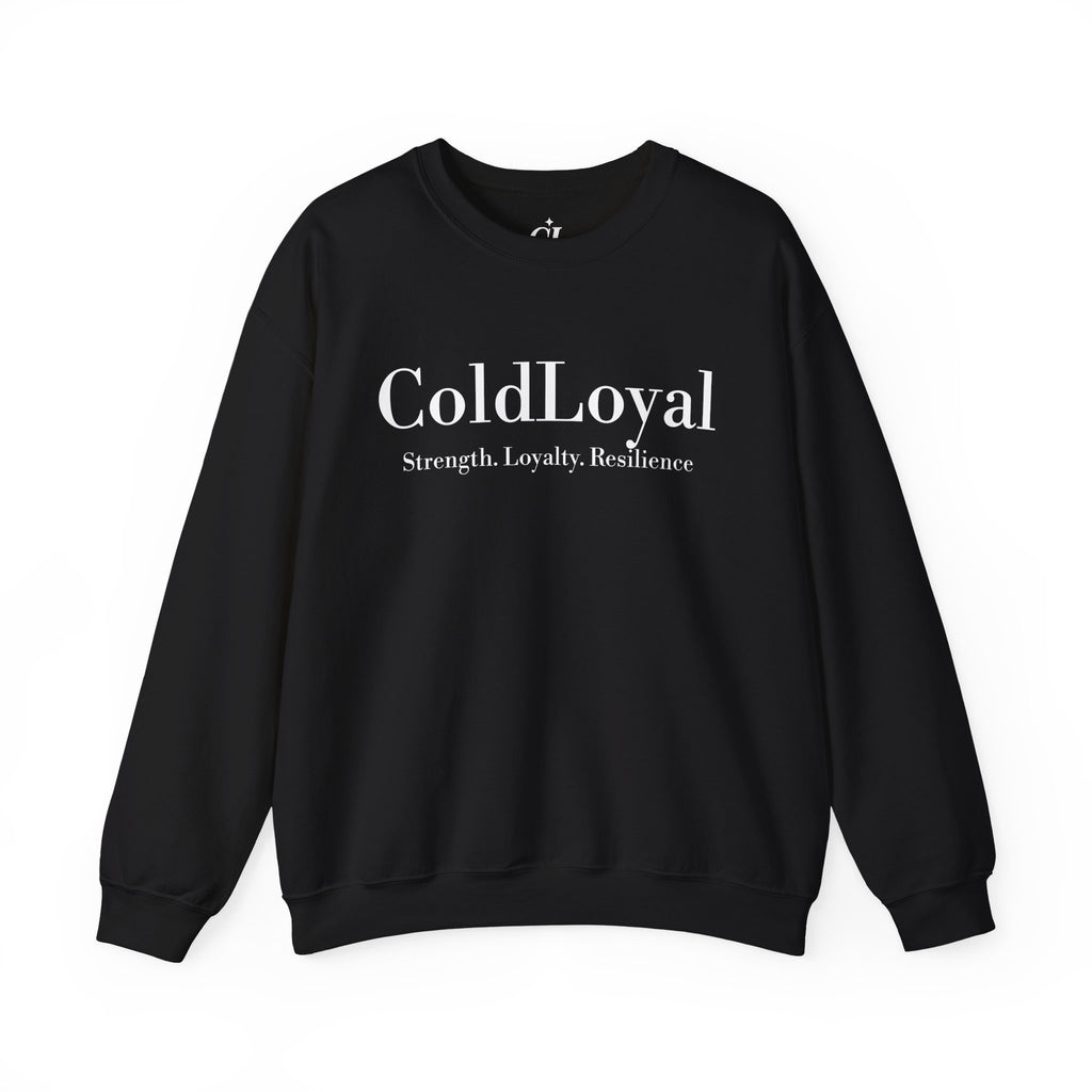ColdLoyal Unisex Crewneck Sweatshirt - Strength, Loyalty, Resilience - Cozy Gift for Friends, Family, Motivation Apparel, Unisex Fashion
