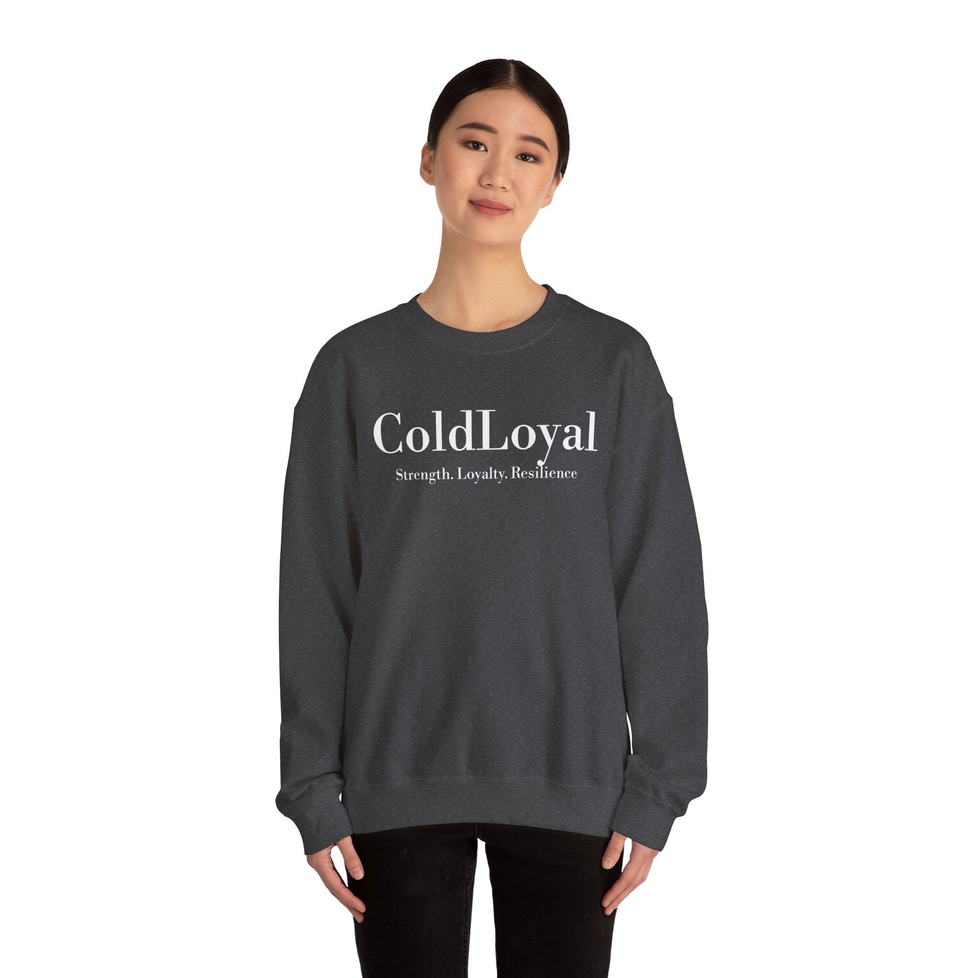 Cozy Unisex Sweatshirt with ColdLoval Design, Perfect for Gift, Fall Fashion, Casual Wear, Layering Piece, Everyday Comfort