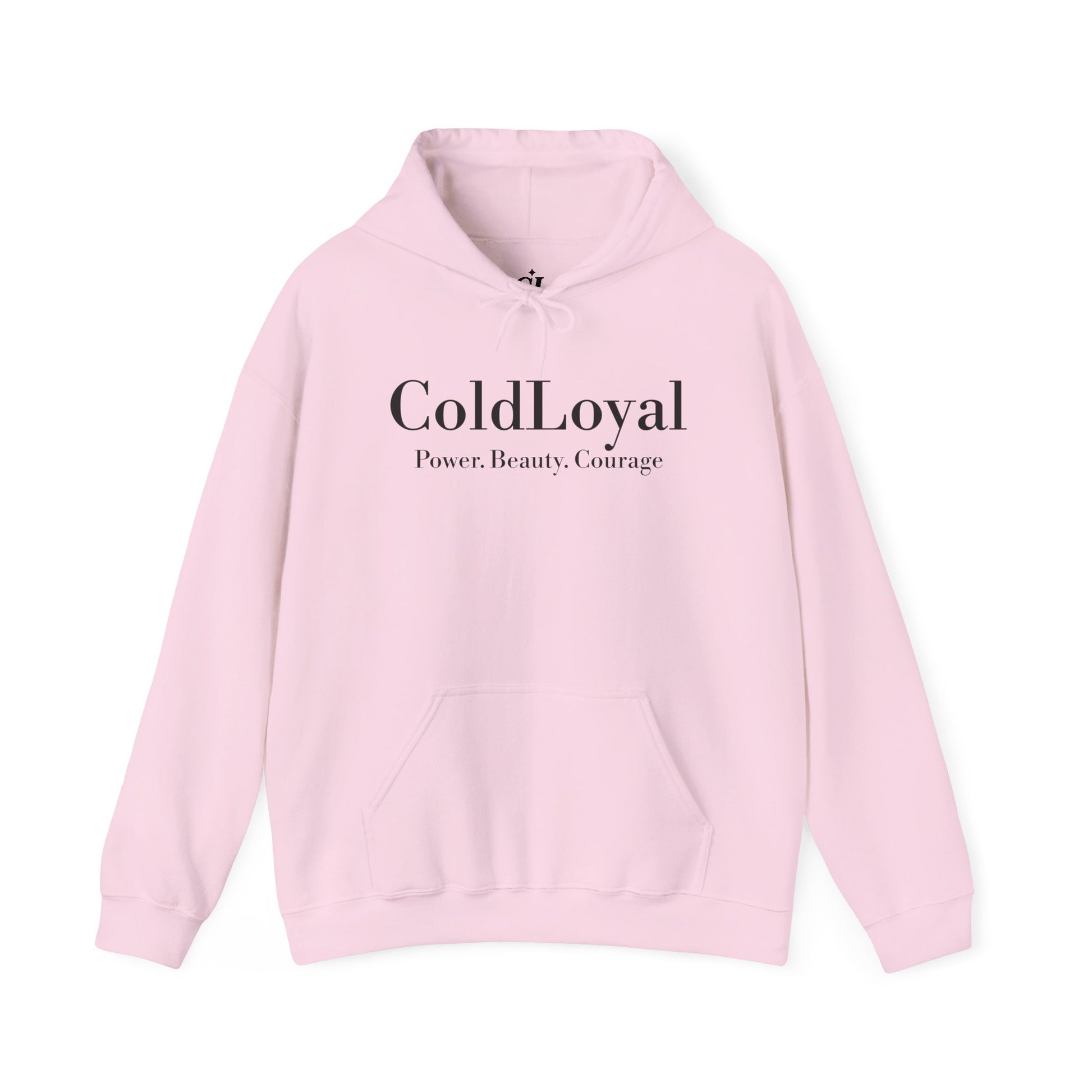 Power, Beauty, Courage Hoodie | Unisex Heavy Blend™ Sweatshirt, Cozy Gift, Empowerment Attire, Inspirational Fashion, Daily Comfort