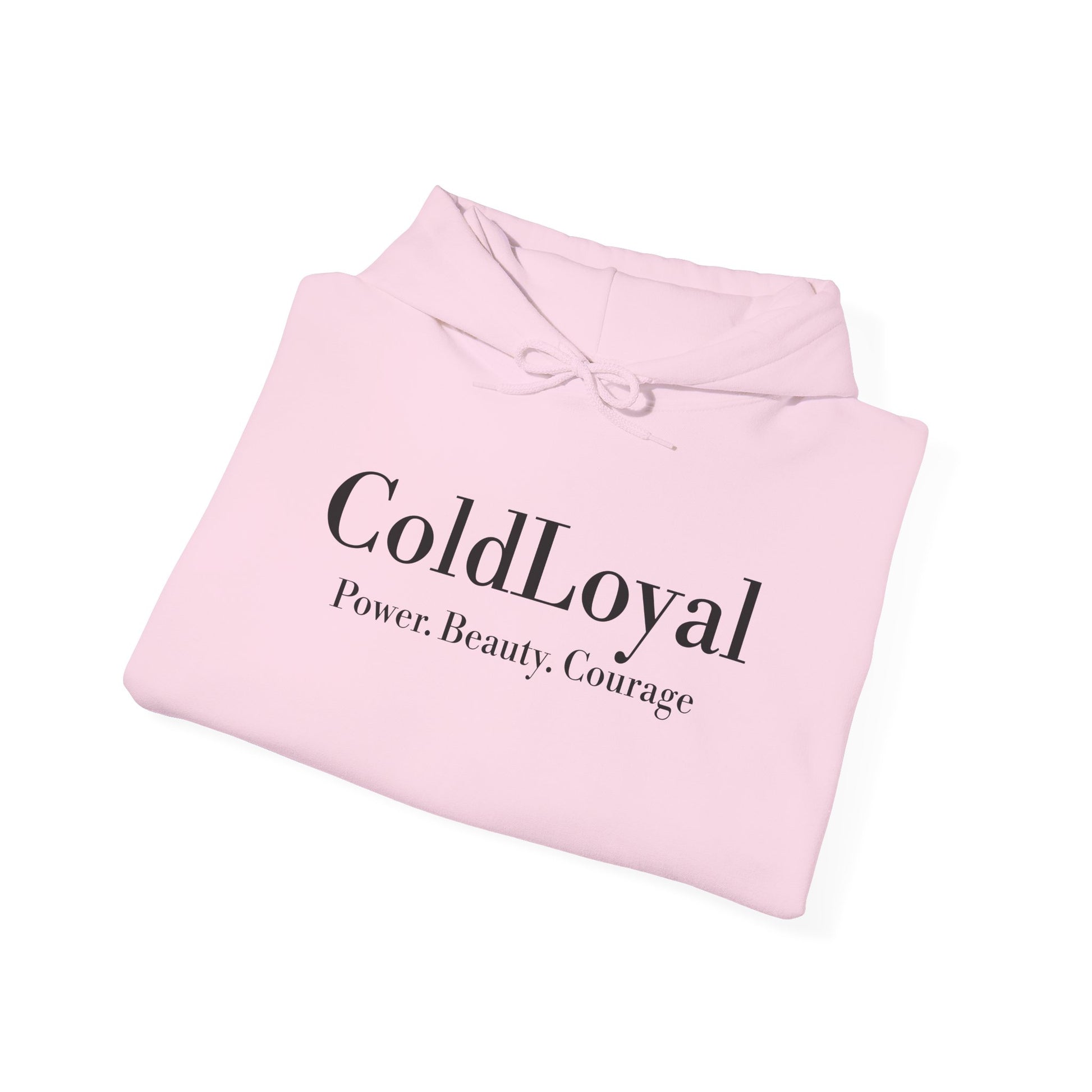 Power, Beauty, Courage Hoodie | Unisex Heavy Blend™ Sweatshirt, Cozy Gift, Empowerment Attire, Inspirational Fashion, Daily Comfort