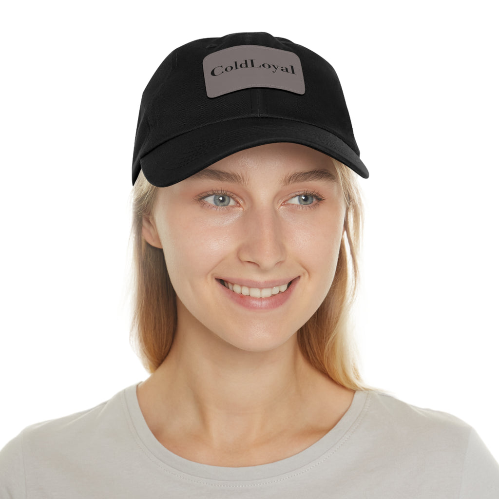 Stylish Dad Hat with Leather Patch, Trendy Cap for Fathers, Casual Summer Accessory, Great Gift for Dad, Outdoor Adventures Hat