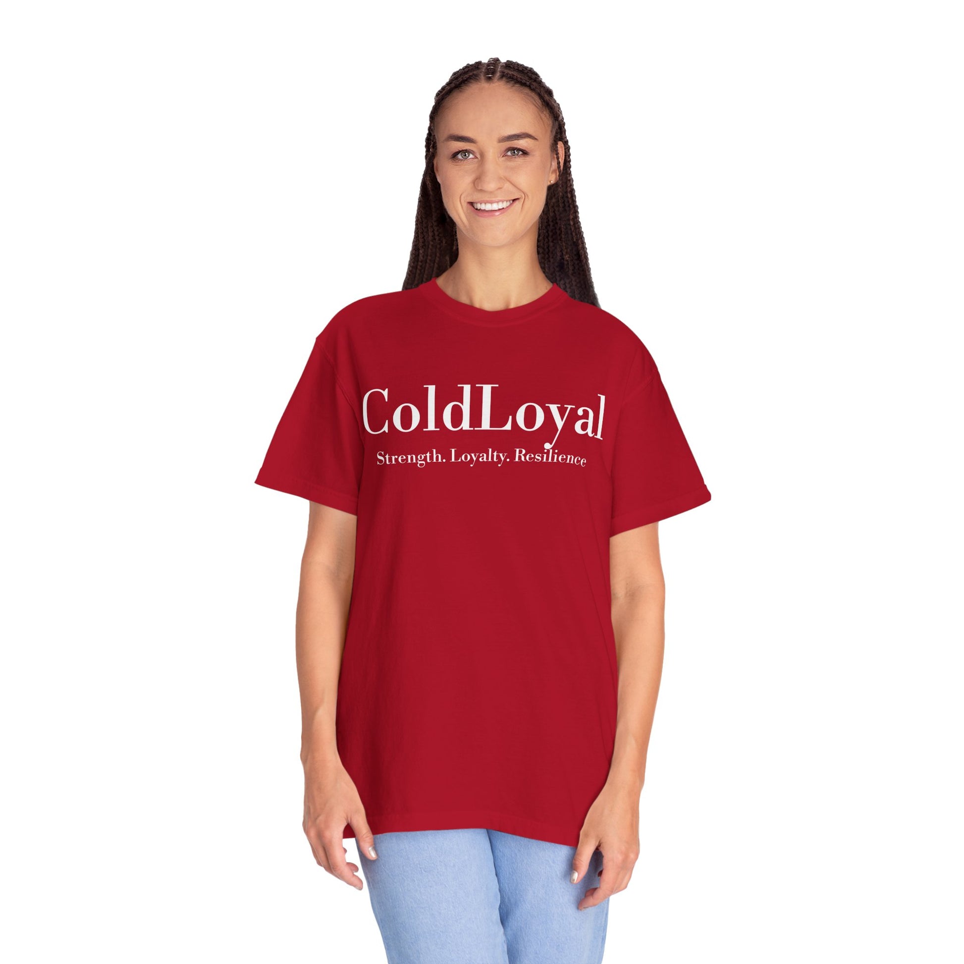 Unisex Garment-Dyed T-Shirt | ColdLoyal - Strength, Loyalty, Resilience | Casual Wear, Gift for Friends, Motivational Tee, Statement [...]