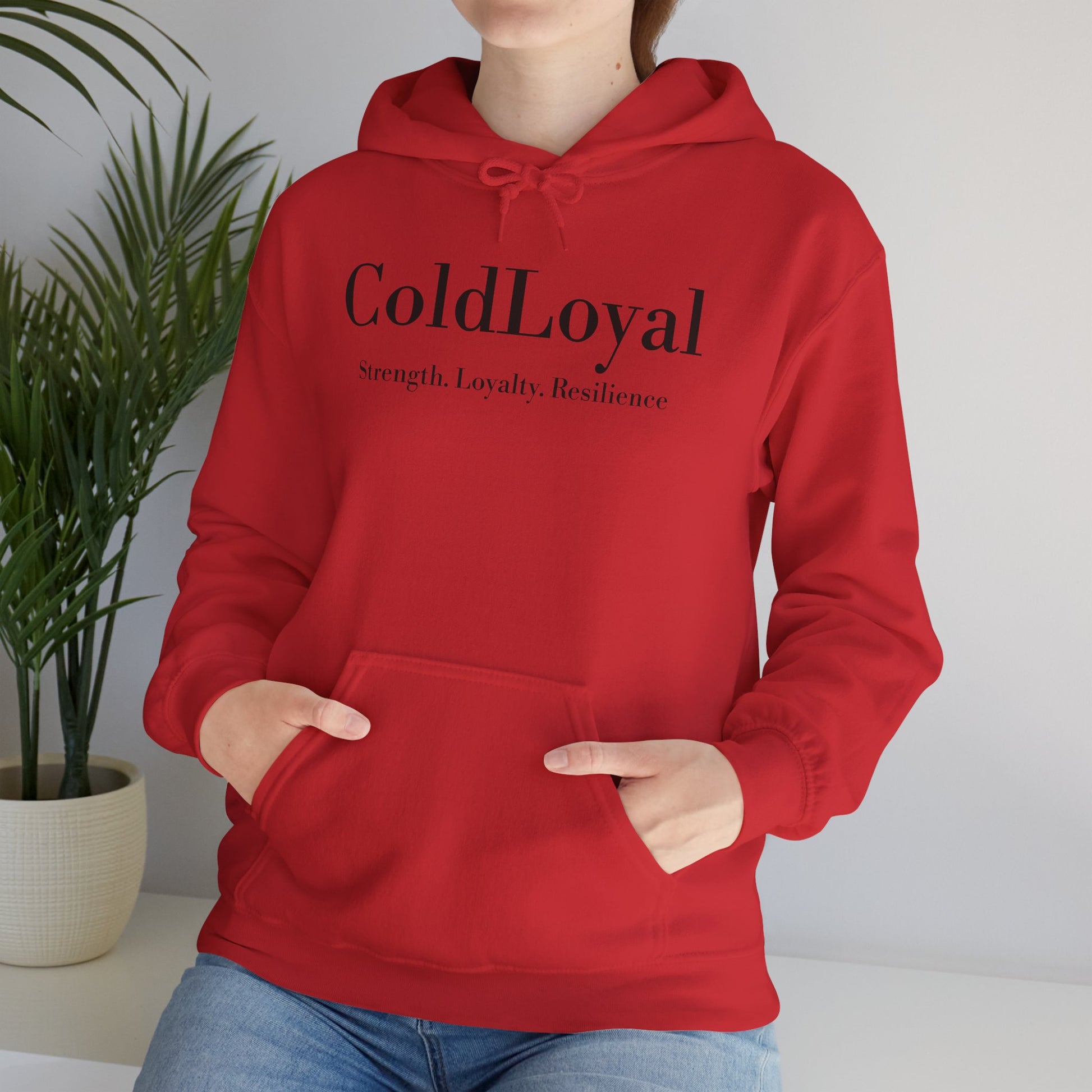 Coldloyal Community Unisex Hoodie, Cozy Sweatshirt, Gift for Friends, Casual Wear, Fall Fashion, Streetwear Style