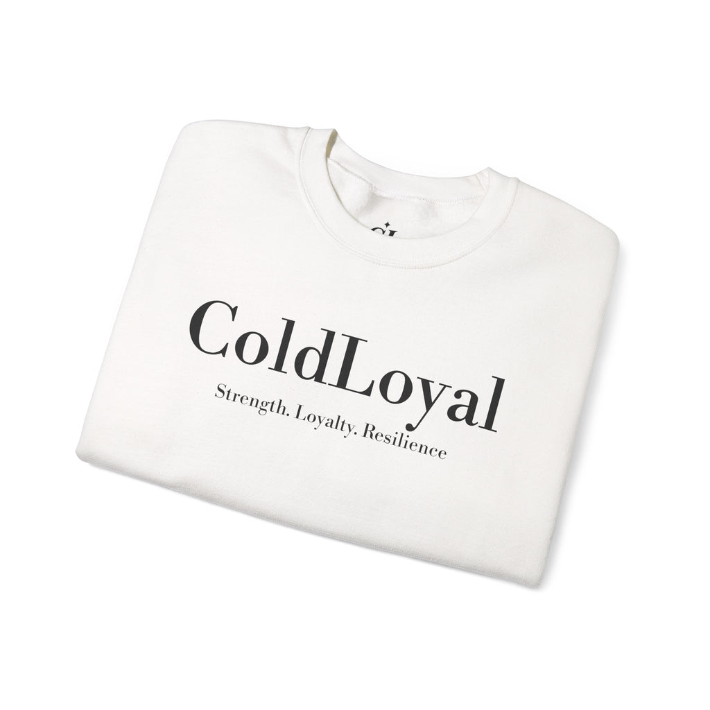 ColdLoyal Unisex Crewneck Sweatshirt - Strength, Loyalty, Resilience, Cozy Gift for Friends, Everyday Style, Fall Wardrobe Essential