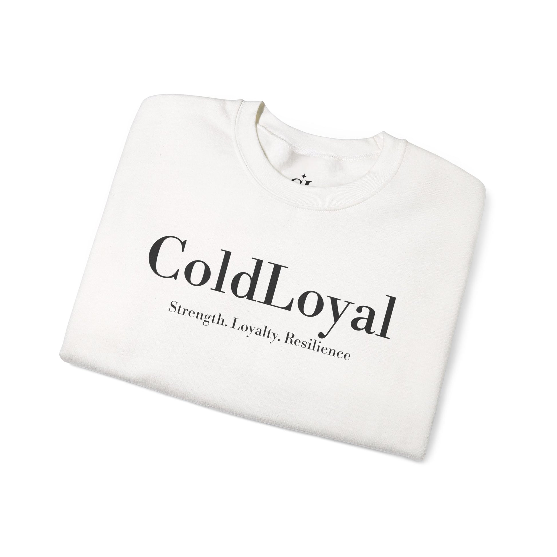 ColdLoyal Unisex Crewneck Sweatshirt - Strength, Loyalty, Resilience, Cozy Gift for Friends, Everyday Style, Fall Wardrobe Essential
