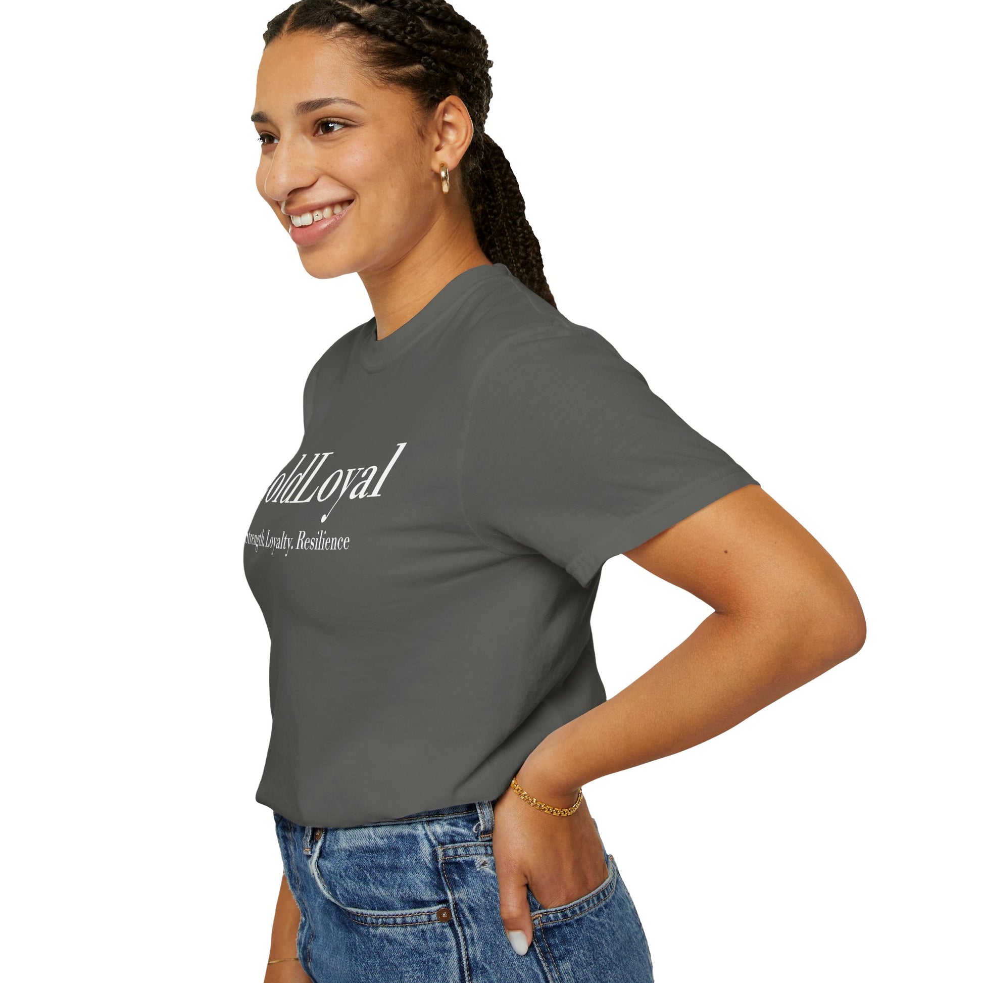 Unisex Strength & Loyalty T-shirt, Motivational Tee, Gift for Friends, Casual Wear, College Student Apparel, Graphic Shirt