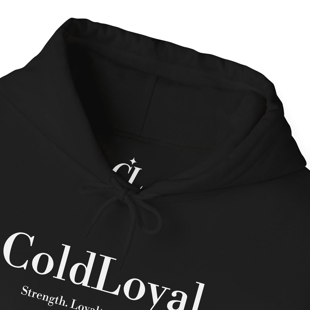 Unisex Heavy Blend™ Hooded Sweatshirt | ColdLoyal Strength, Loyalty, Resilience, Cozy Gift for Friends, Family, Birthdays, Motivation Wear