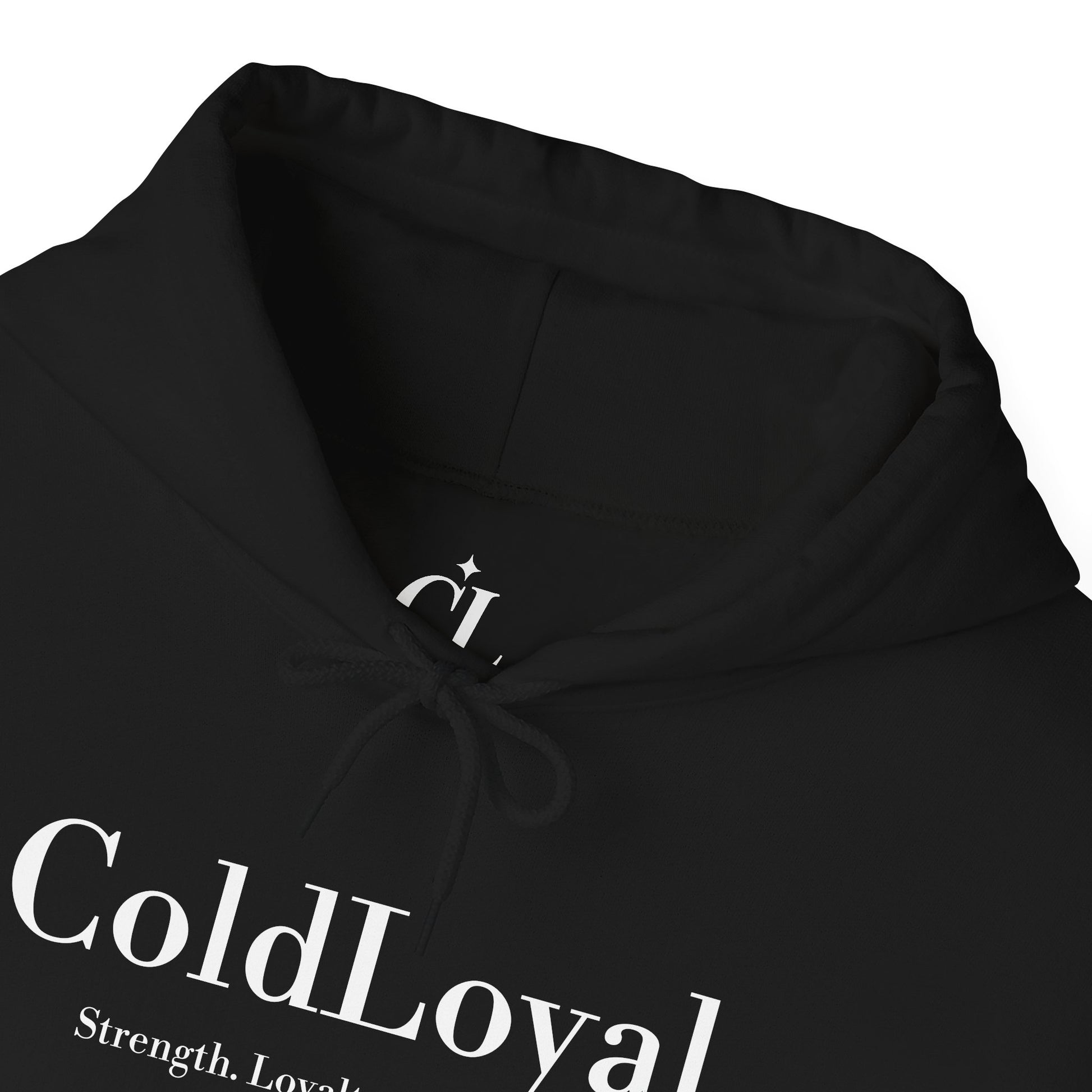 Unisex Heavy Blend™ Hooded Sweatshirt | ColdLoyal Strength, Loyalty, Resilience, Cozy Gift for Friends, Family, Birthdays, Motivation Wear