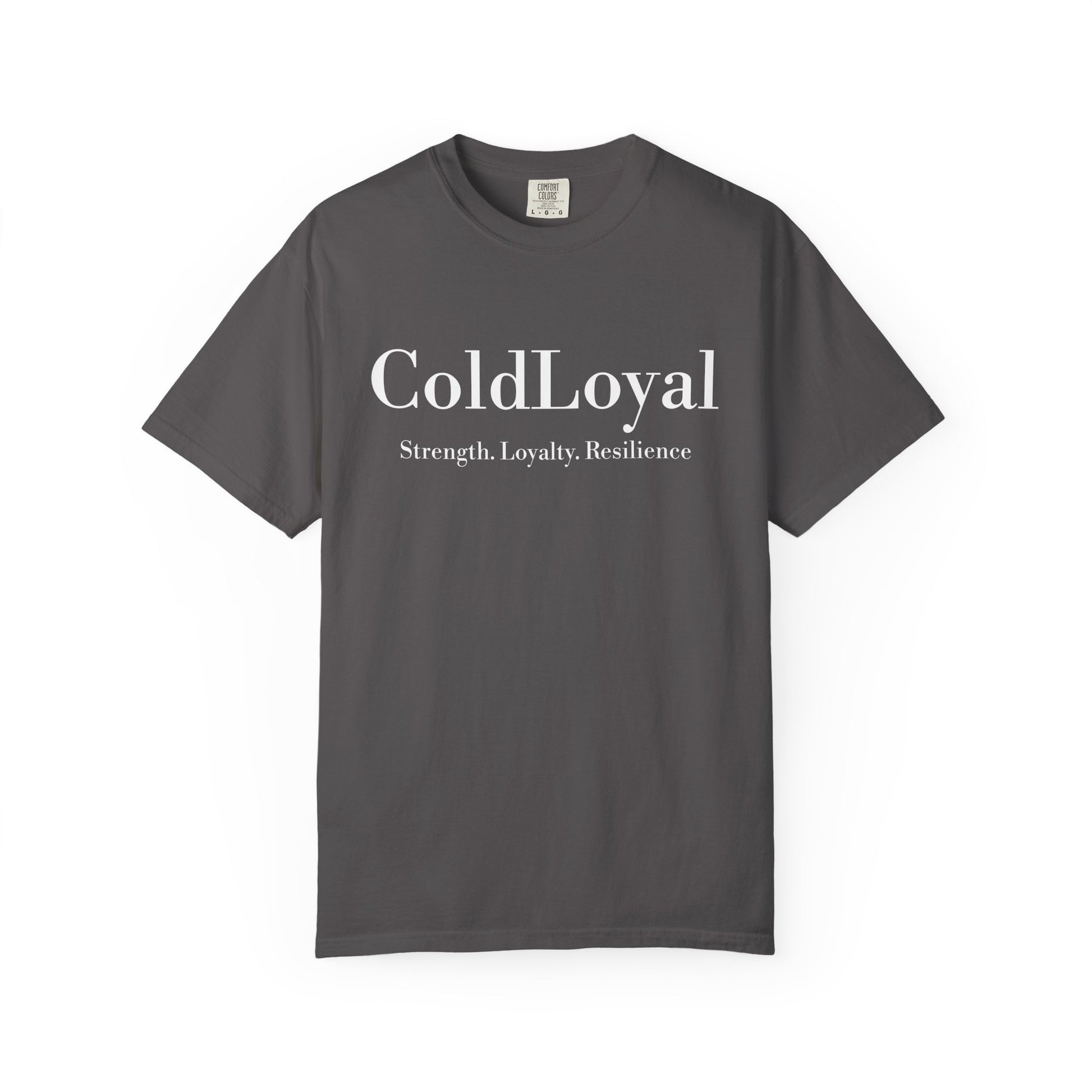 Unisex Garment-Dyed T-Shirt - ColdLoyal Strength, Resilience Vibe for Motivational Wear, Gift for Friends, Inspirational Apparel, [...]
