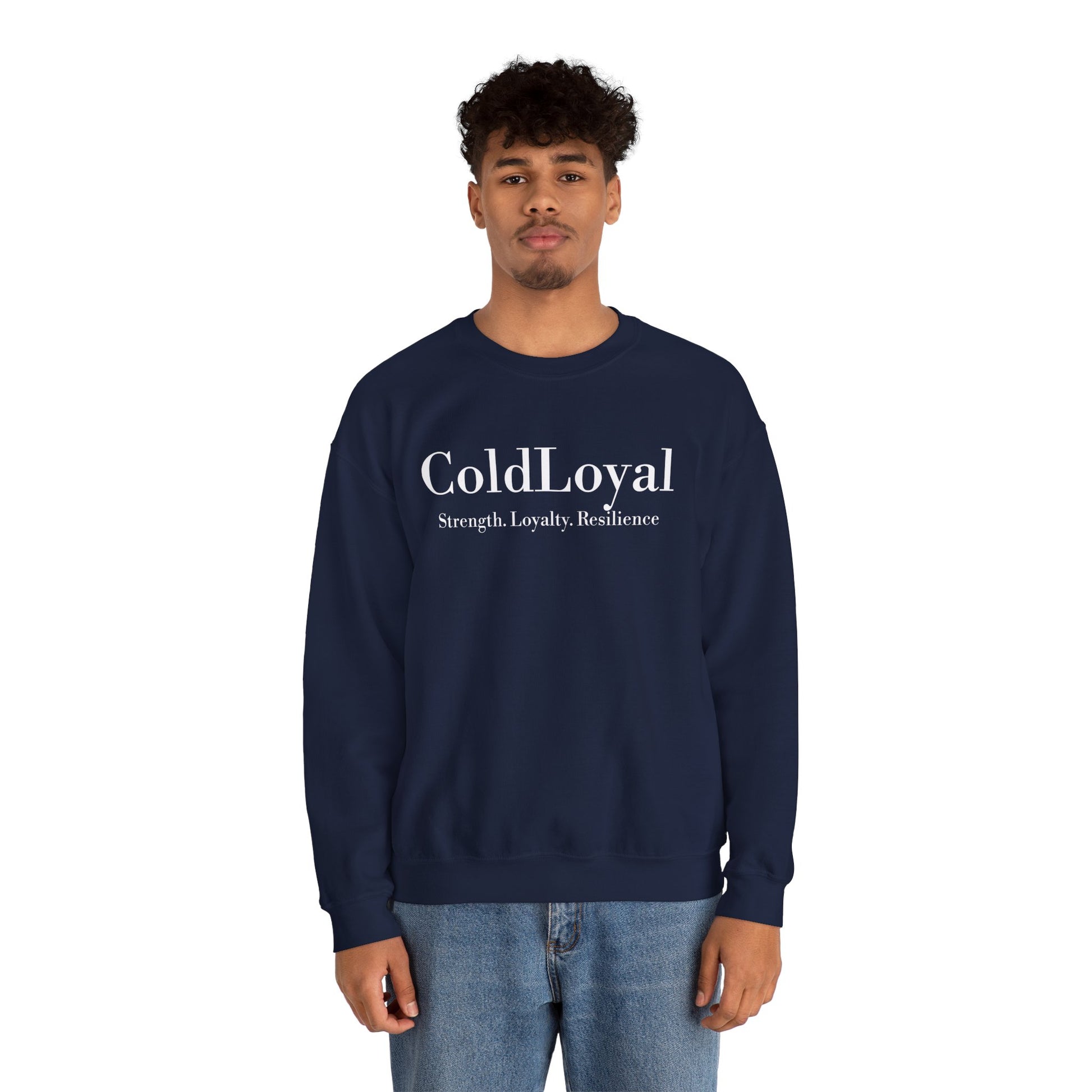 Unisex Heavy Blend™ Crewneck Sweatshirt - ColdLoyal | Strength, Loyalty, Resilience | Cozy Gift for Friends & Family, Casual Wear, [...]