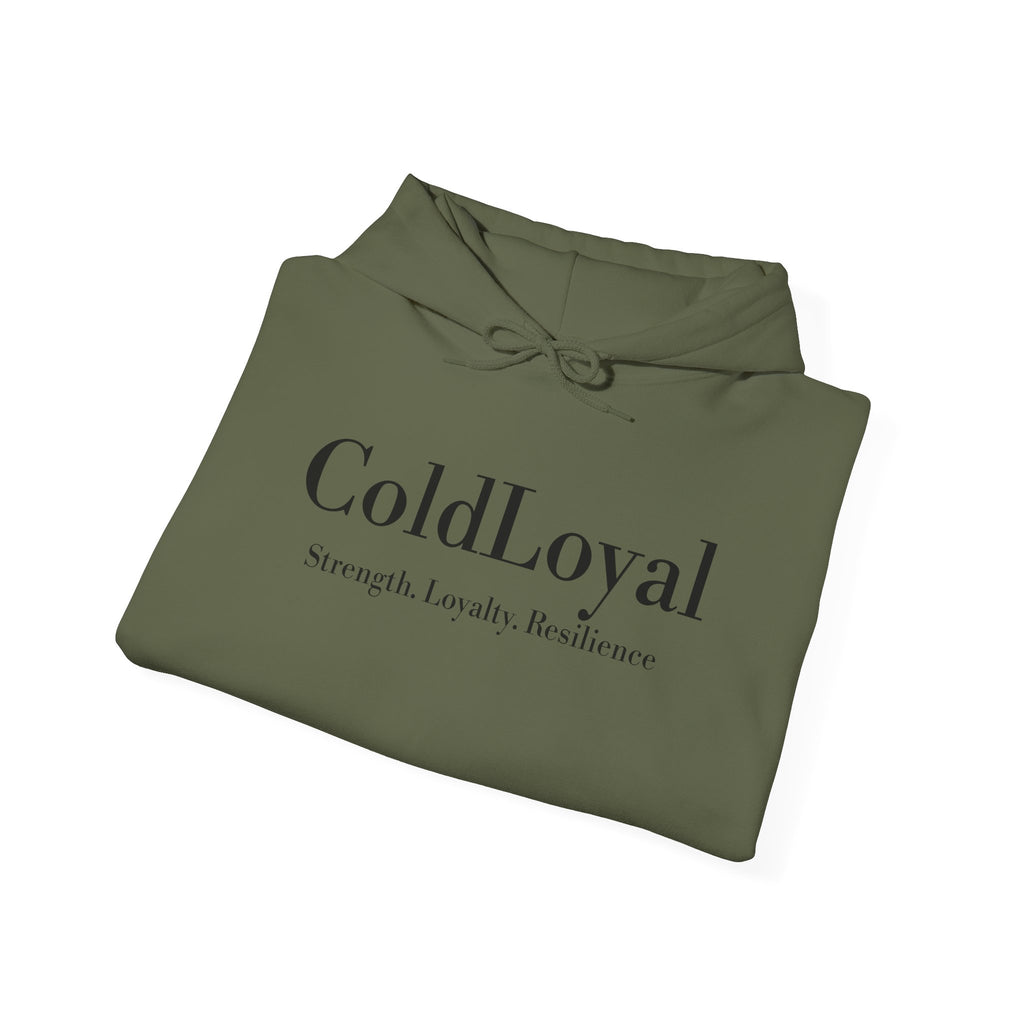 Cold Loyal Community Hooded Sweatshirt, Unisex Hoodie, Cozy Sweatshirt, Gift for Friends, Streetwear, Everyday Casual Wear