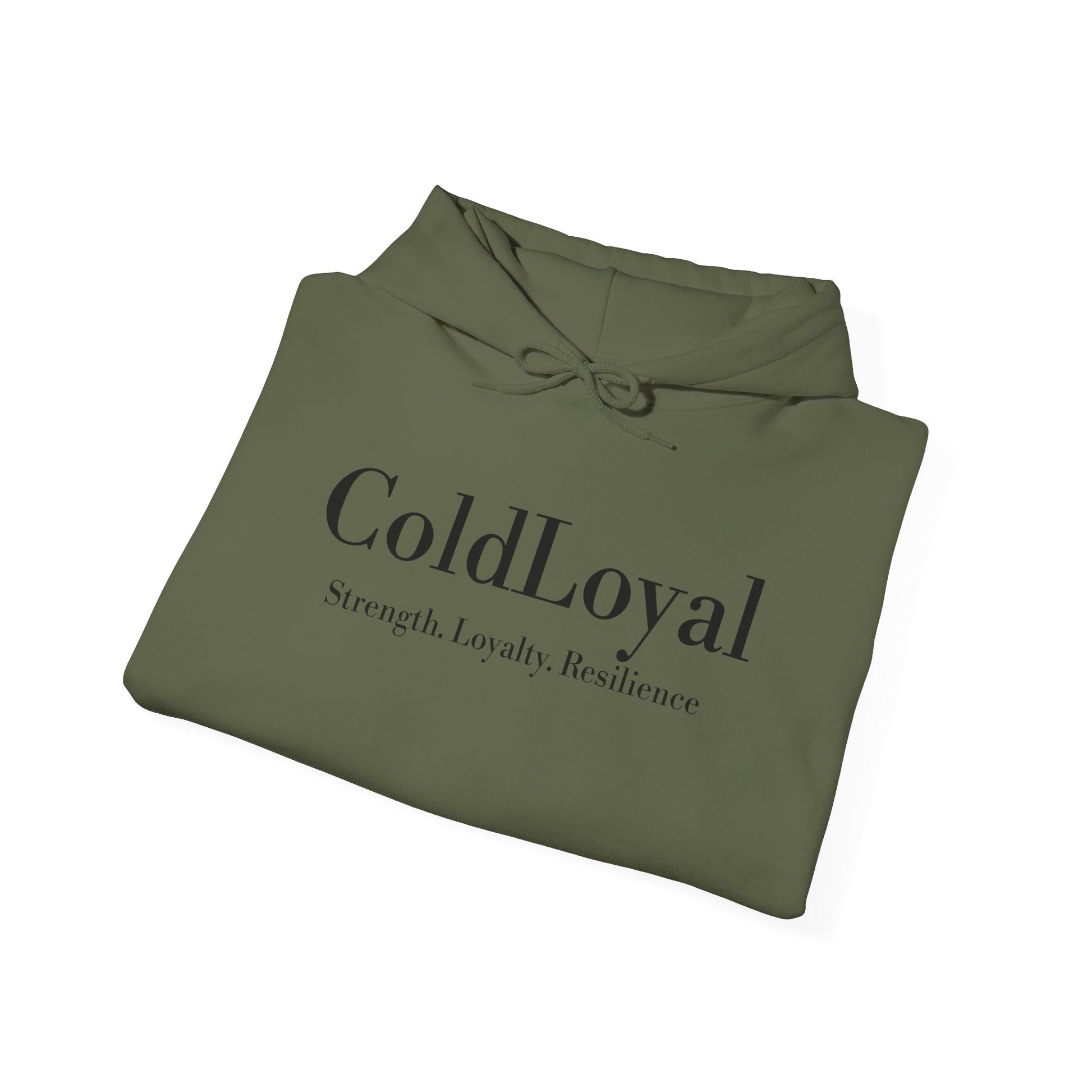 Cold Loyal Community Hooded Sweatshirt, Unisex Hoodie, Cozy Sweatshirt, Gift for Friends, Streetwear, Everyday Casual Wear