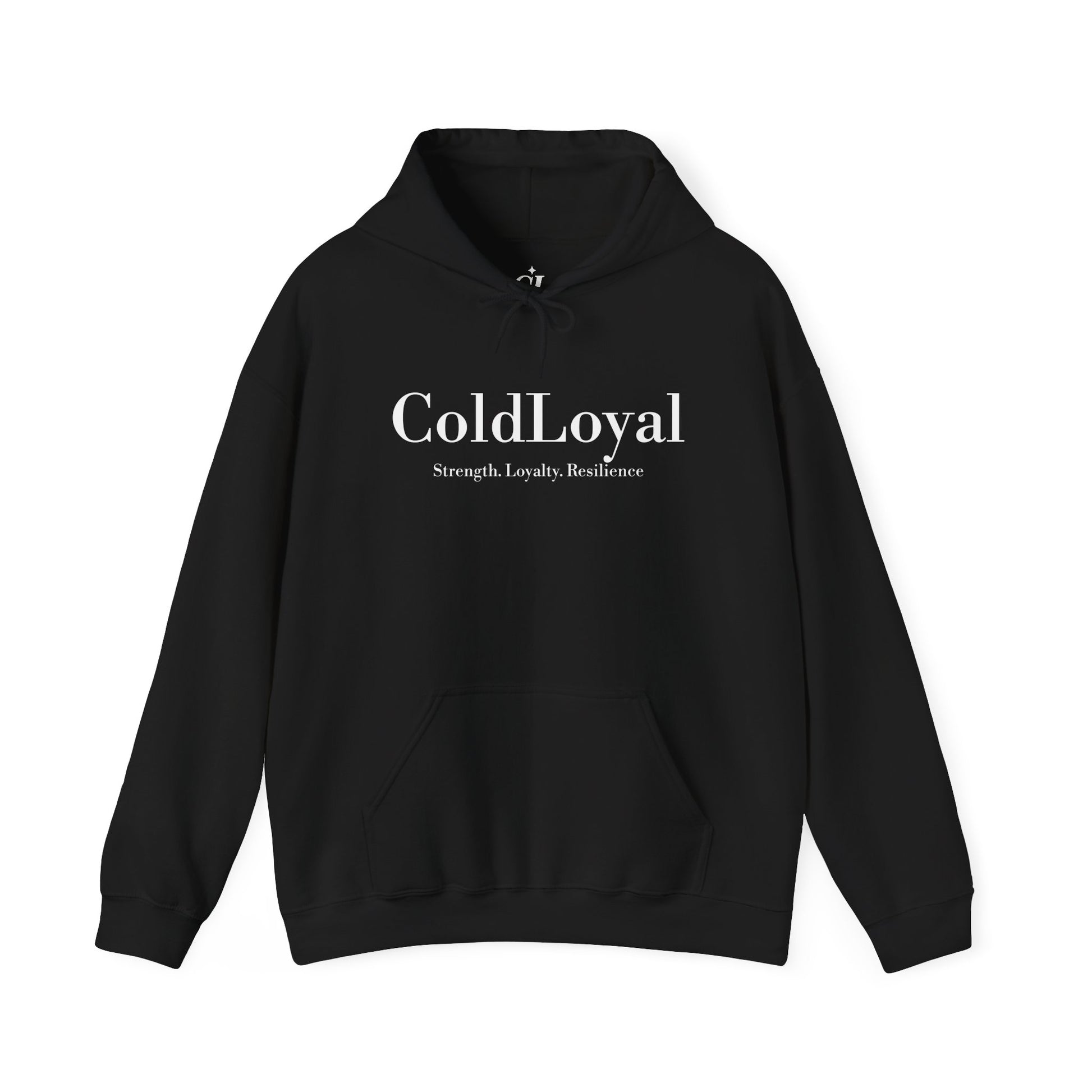 Unisex Heavy Blend™ Hooded Sweatshirt | ColdLoyal Strength, Loyalty, Resilience, Cozy Gift for Friends, Family, Birthdays, Motivation Wear