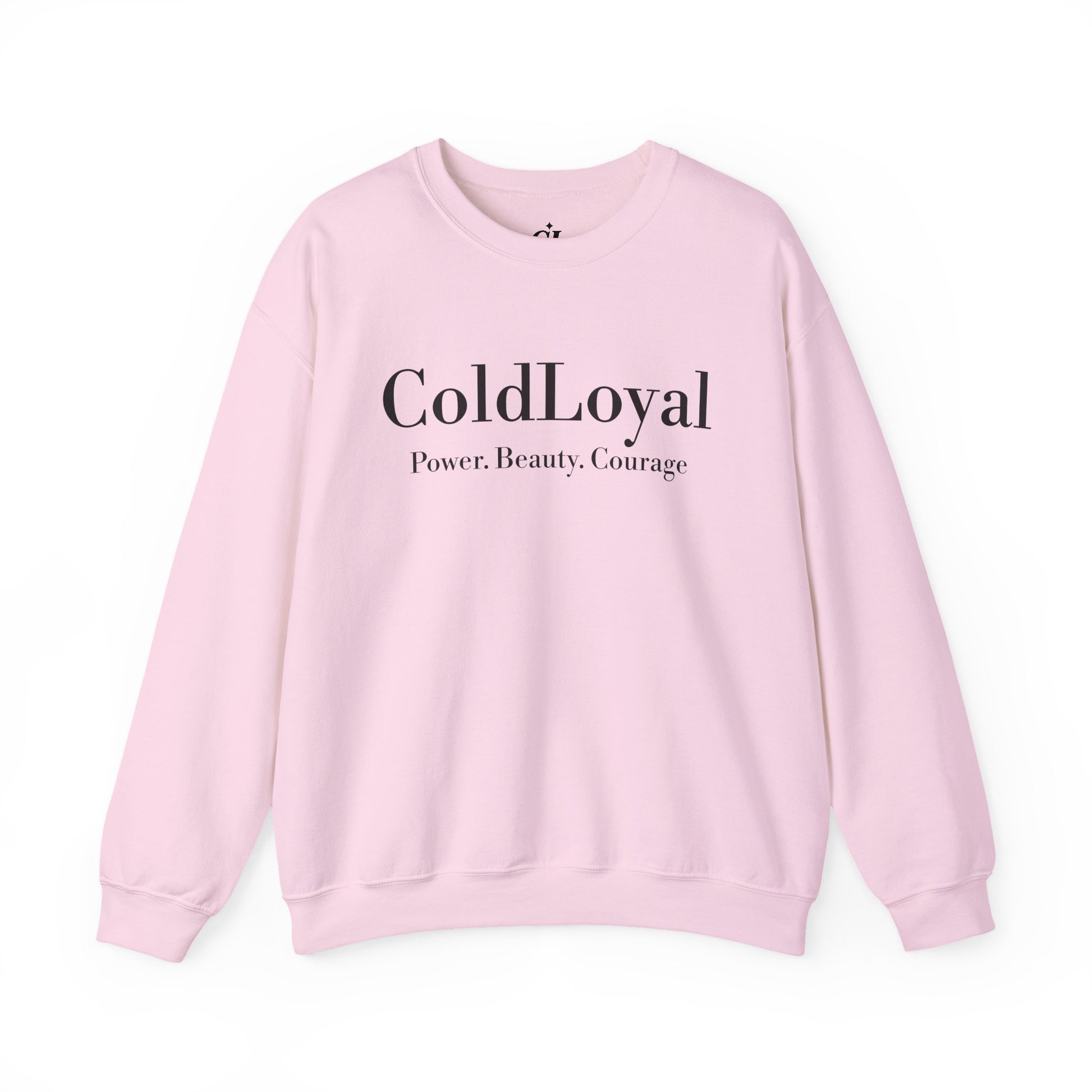 Pink ColdLoyal Crewneck Sweatshirt - Empowering Apparel for Everyday Comfort, Perfect Gift for Friends, Casual Wear, Self-Love, [...]