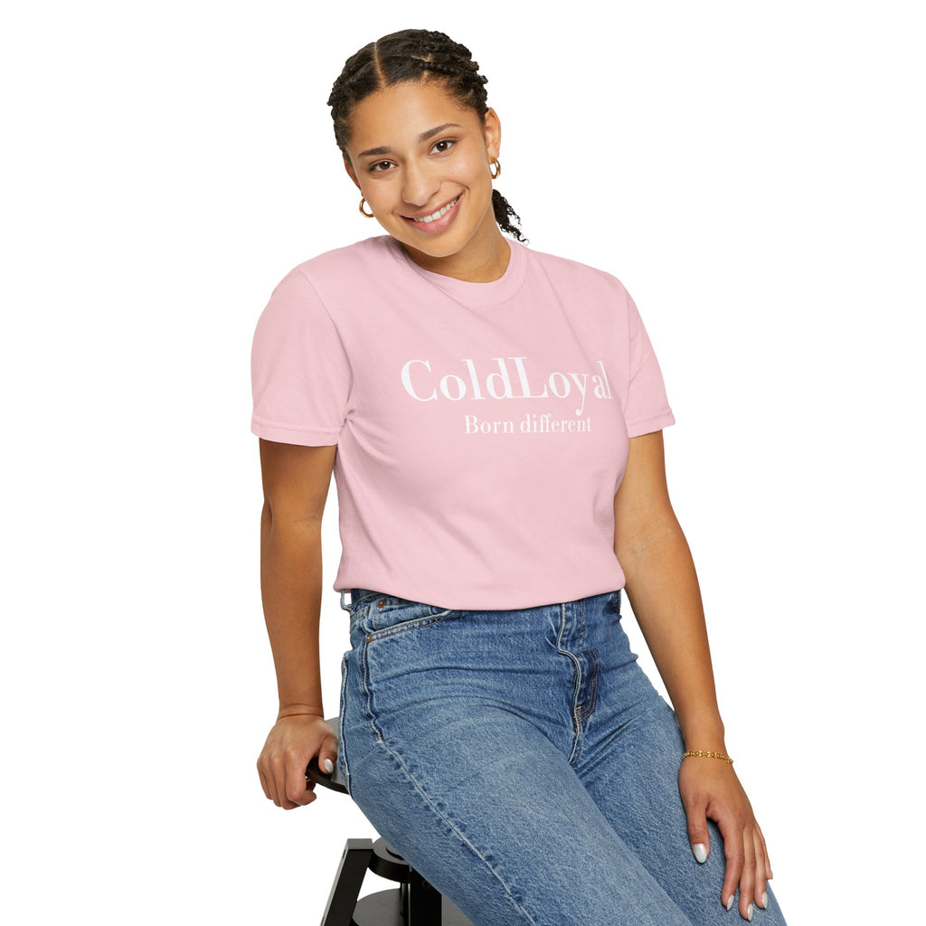 Unisex Garment-Dyed T-shirt with 'ColdLoyal' Design, Trendy Streetwear, Perfect for Casual Outings, Gift for Friends, Summer Wardrobe [...]