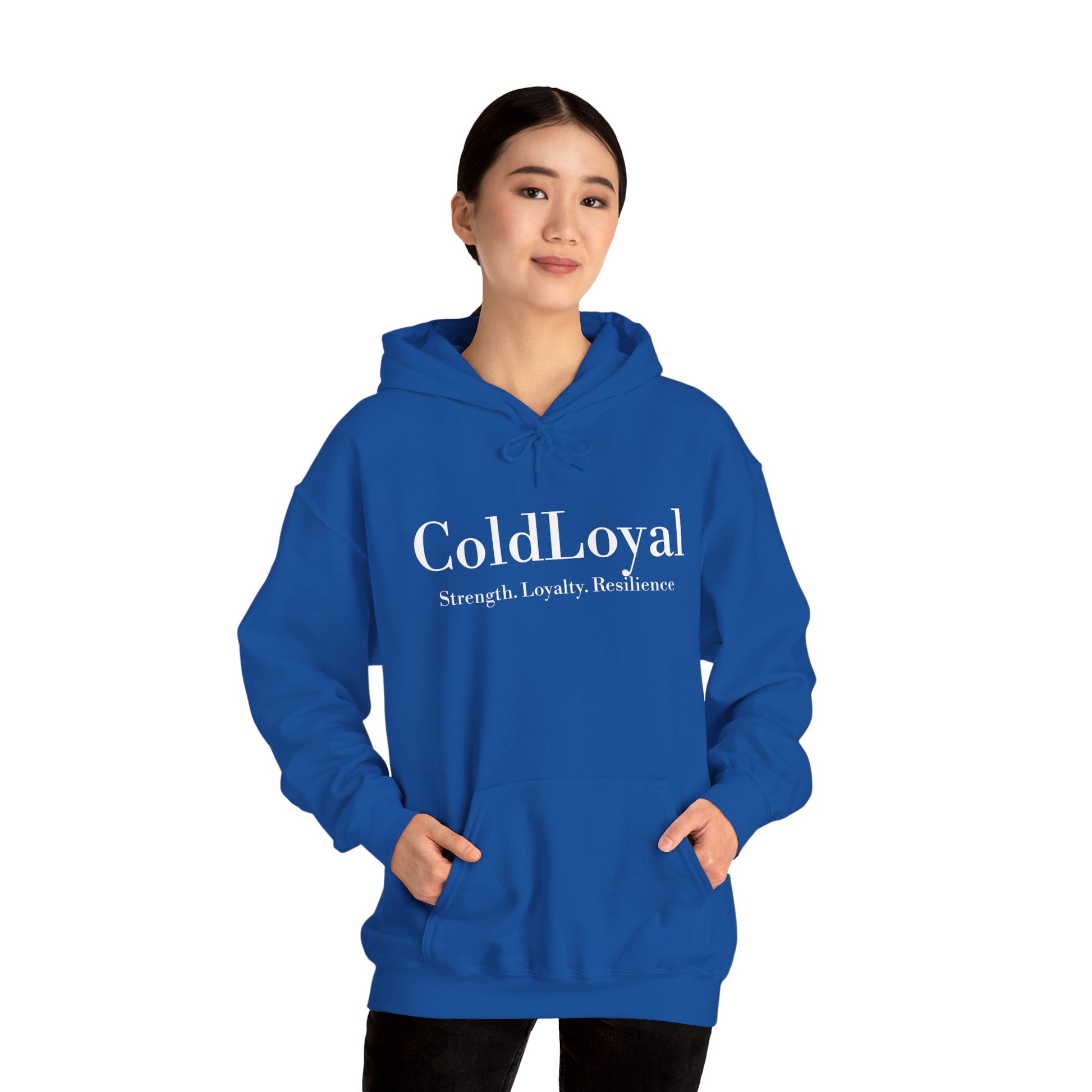 ColdLoyal Unisex Sweatshirt - Strength, Loyalty, Resilience, Cozy Hoodie, Inspirational Gift, Everyday Wear, Motivational Apparel