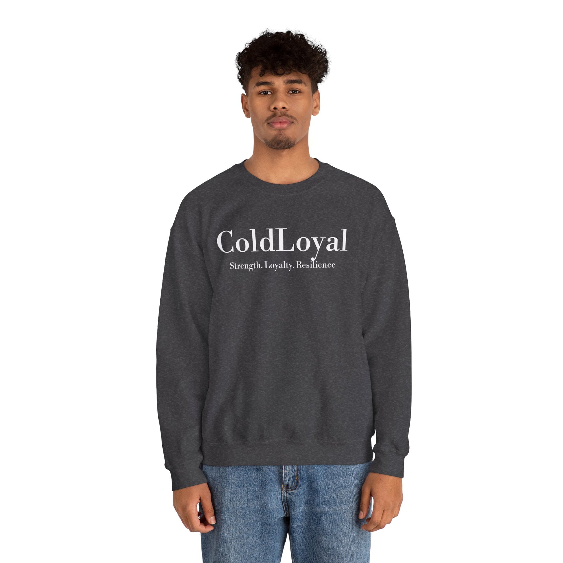 Cozy Unisex Sweatshirt with ColdLoval Design, Perfect for Gift, Fall Fashion, Casual Wear, Layering Piece, Everyday Comfort