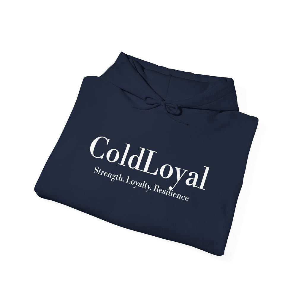 ColdLoyal Unisex Heavy Blend Hoodie - Strength, Loyalty, Resilience, Cozy Sportswear, Gift for Friends, Everyday Style