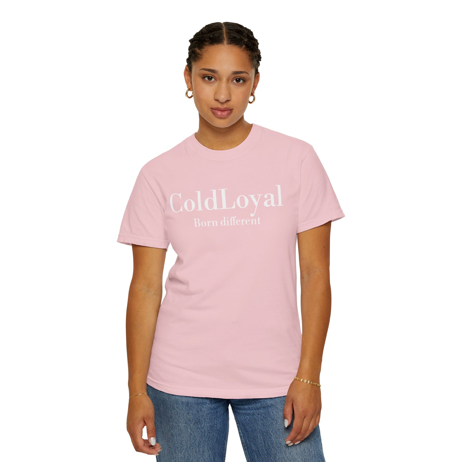 Unisex Garment-Dyed T-shirt with 'ColdLoyal' Design, Trendy Streetwear, Perfect for Casual Outings, Gift for Friends, Summer Wardrobe [...]