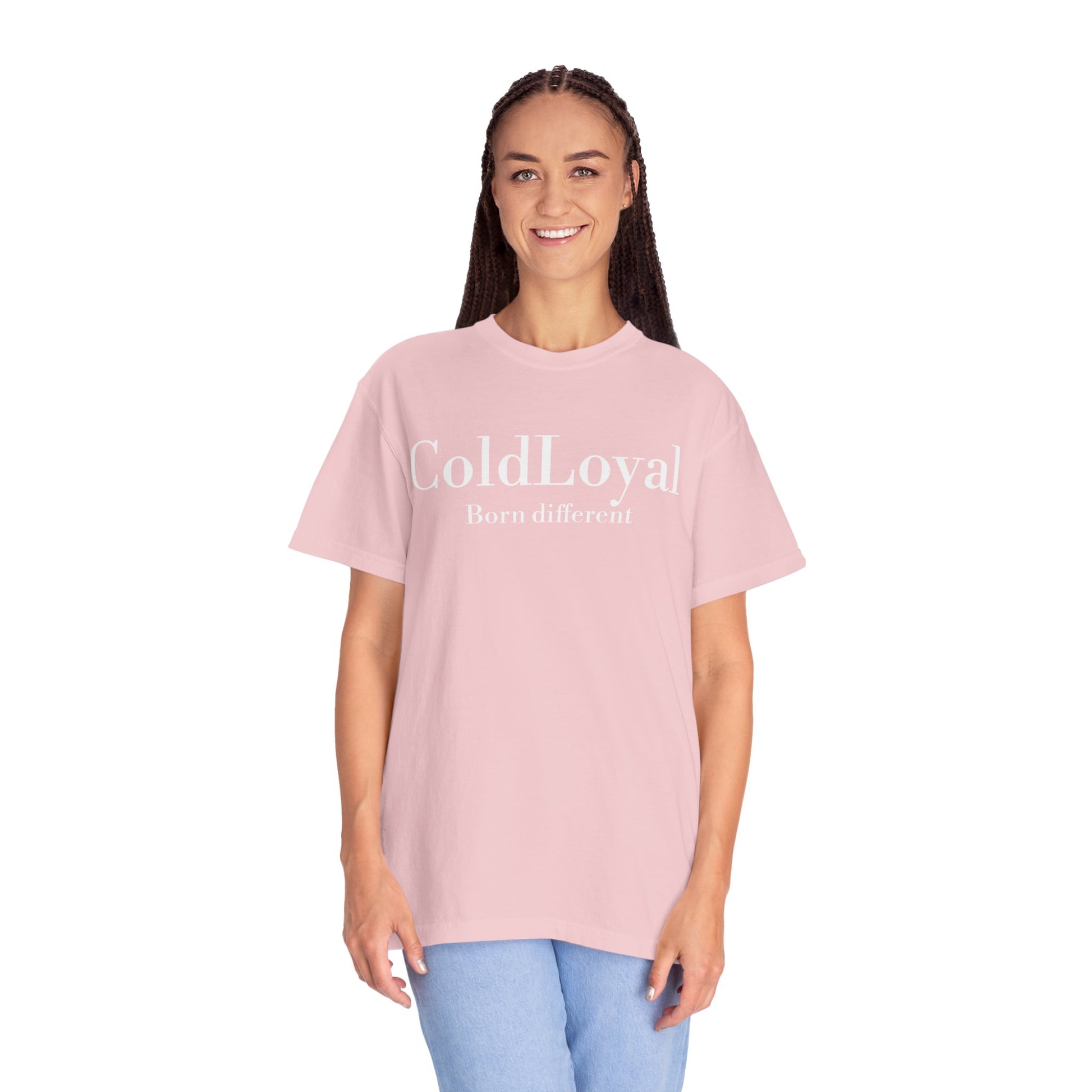 Unisex Garment-Dyed T-shirt with 'ColdLoyal' Design, Trendy Streetwear, Perfect for Casual Outings, Gift for Friends, Summer Wardrobe [...]