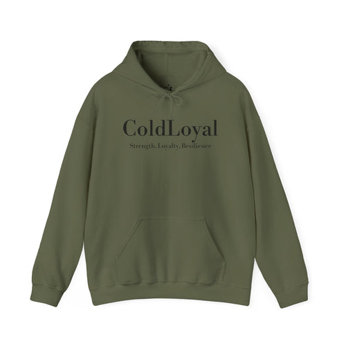 Cold Loyal Community Hooded Sweatshirt, Unisex Hoodie, Cozy Sweatshirt, Gift for Friends, Streetwear, Everyday Casual Wear