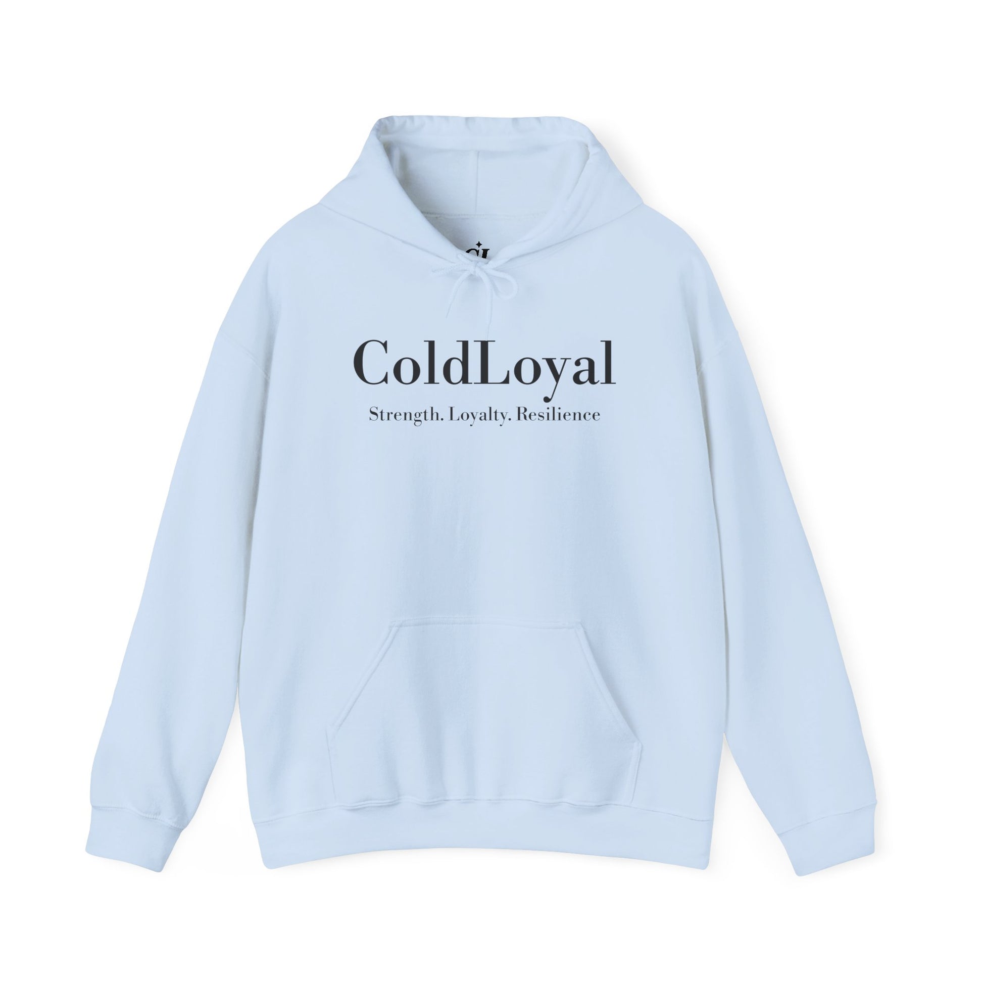 ColdLoyal Unisex Hooded Sweatshirt - Strength, Loyalty, Resilience, Cozy Wear, Gift for Friends, Casual Style, Everyday Comfort