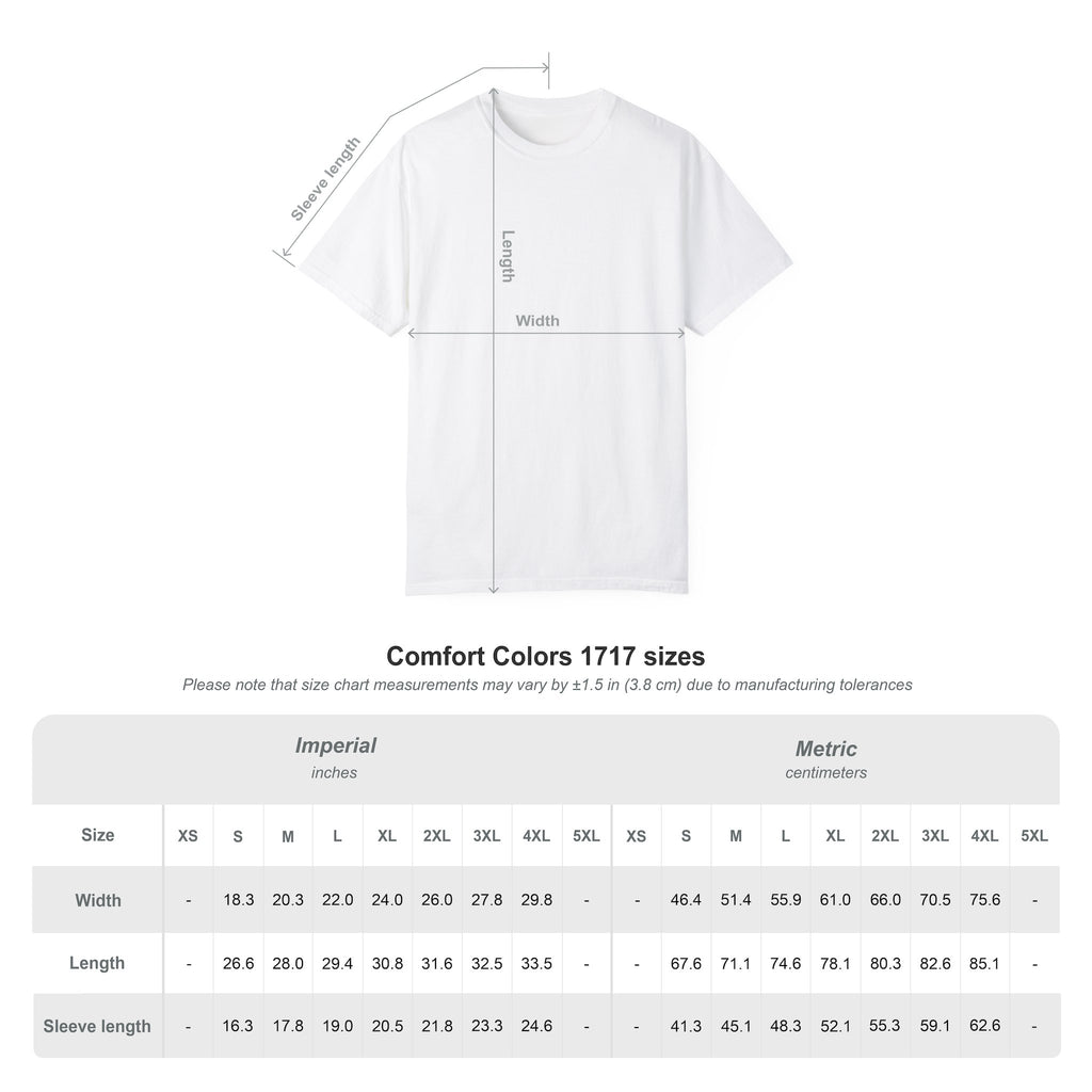 Garment-Dyed T-Shirt - ColdLoyal Strength Loyalty Resilience, Casual Wear, Gift for Friends, Family Reunion Tee, Motivational Apparel
