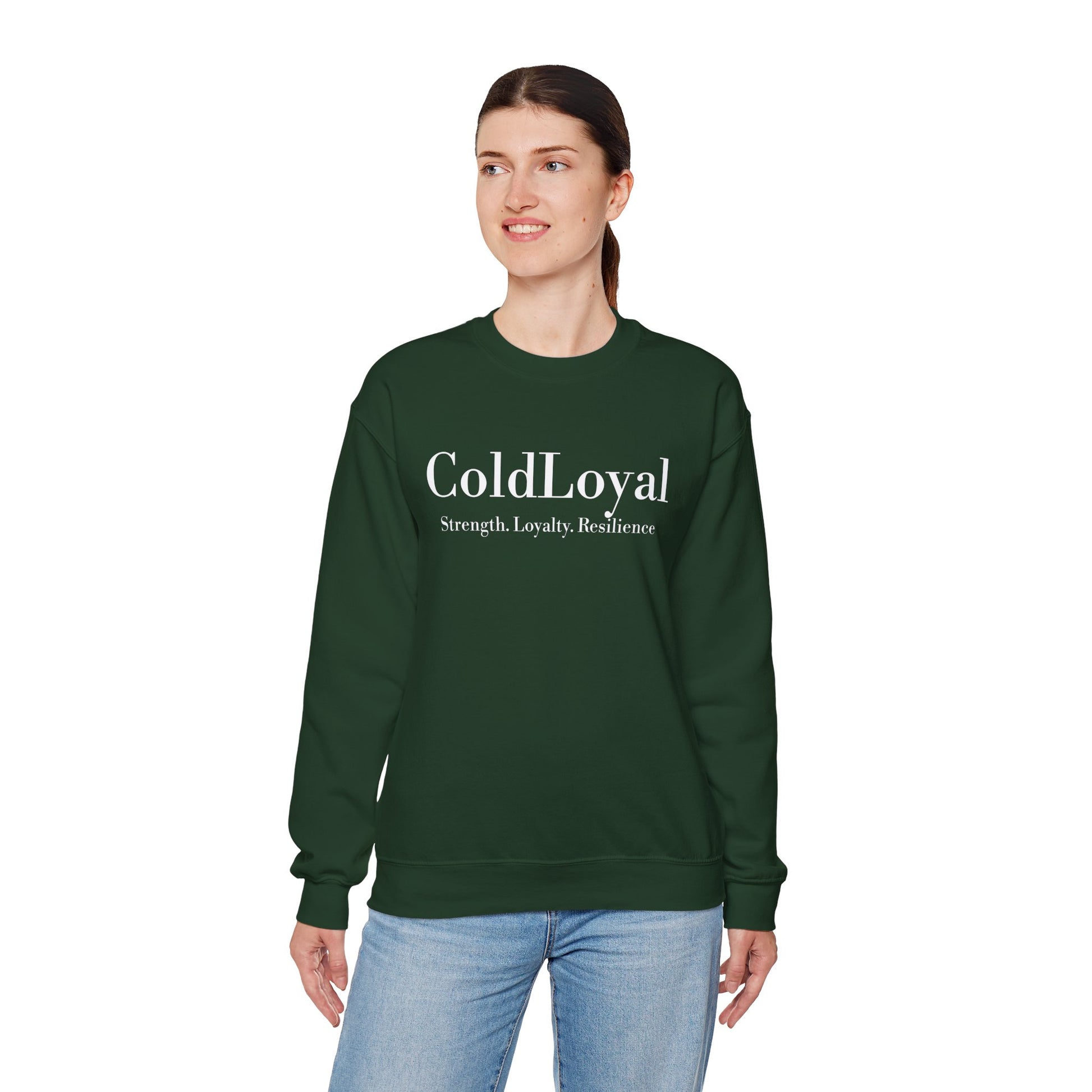 Unisex Crewneck Sweatshirt with ColdLoyal Design, Cozy Apparel, Perfect Gift for Friends, Team Spirit Wear, Casual Outfit