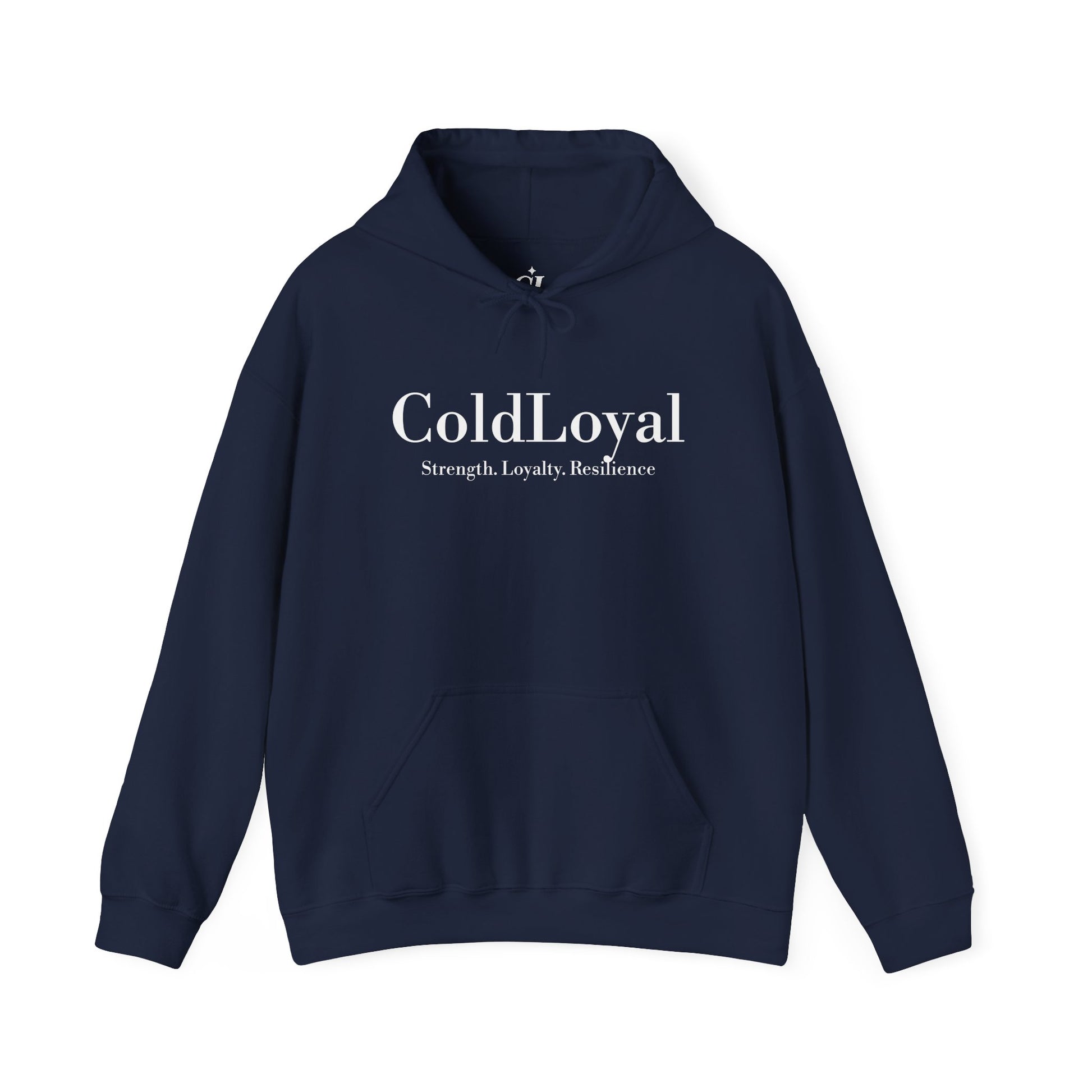 ColdLoyal Unisex Heavy Blend Hoodie - Strength, Loyalty, Resilience, Cozy Sportswear, Gift for Friends, Everyday Style