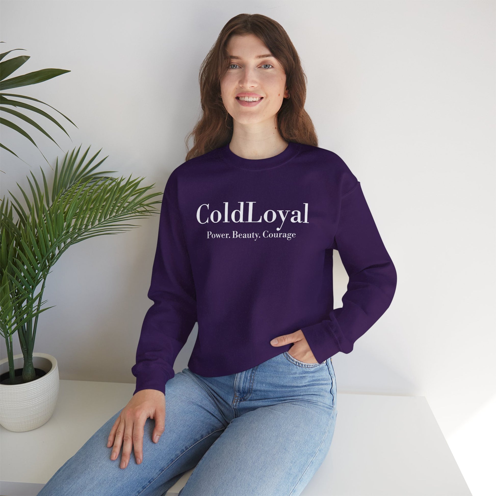 Cozy Unisex Sweatshirt | Coldloyal Apparel, Perfect for Fall Outings, Gift for Friends, Casual Wear, Everyday Comfort