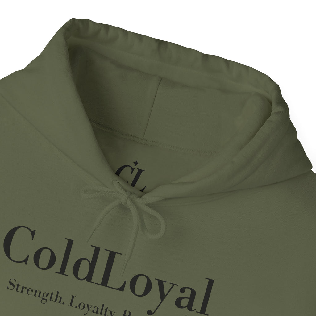 Cold Loyal Community Hooded Sweatshirt, Unisex Hoodie, Cozy Sweatshirt, Gift for Friends, Streetwear, Everyday Casual Wear