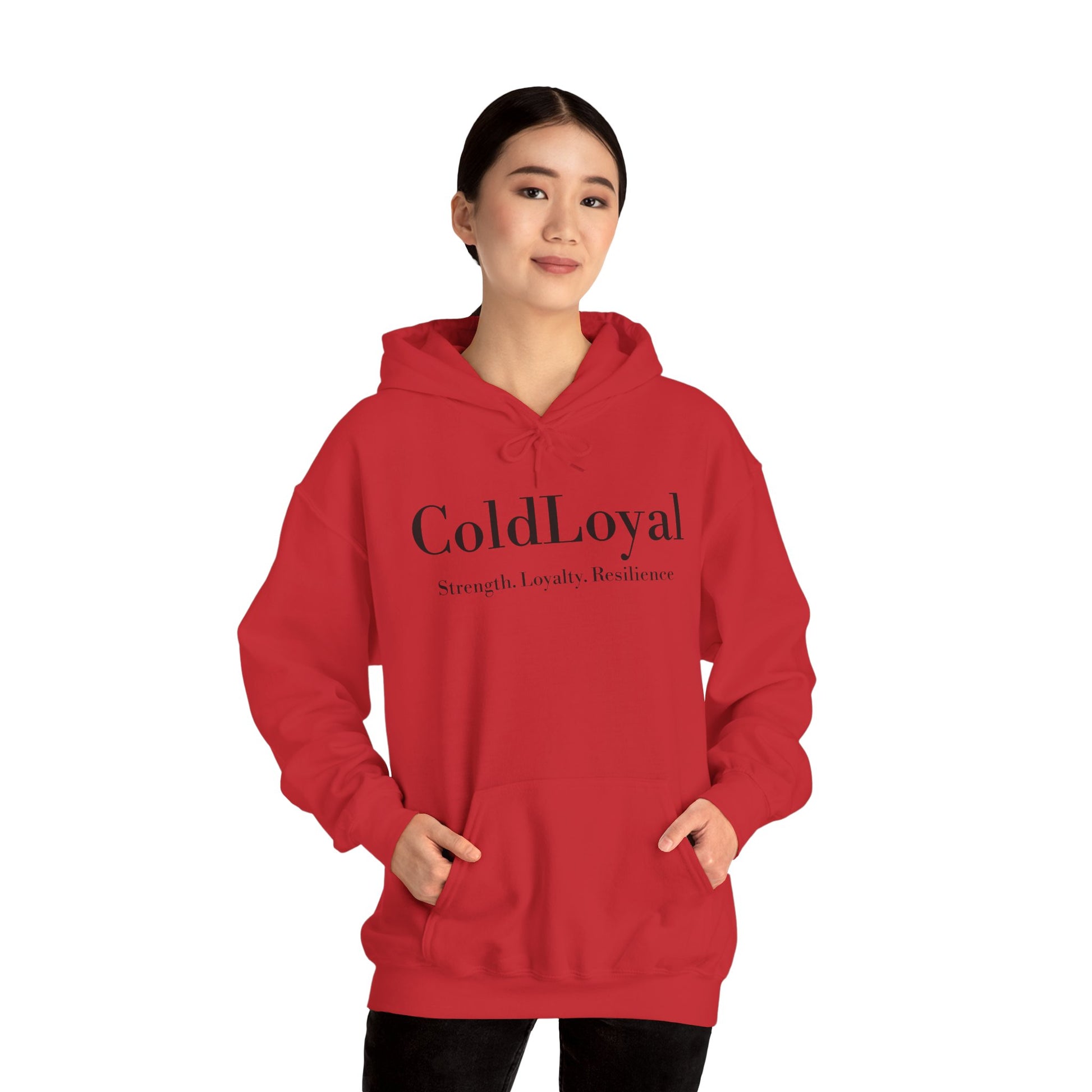 Coldloyal Community Unisex Hoodie, Cozy Sweatshirt, Gift for Friends, Casual Wear, Fall Fashion, Streetwear Style