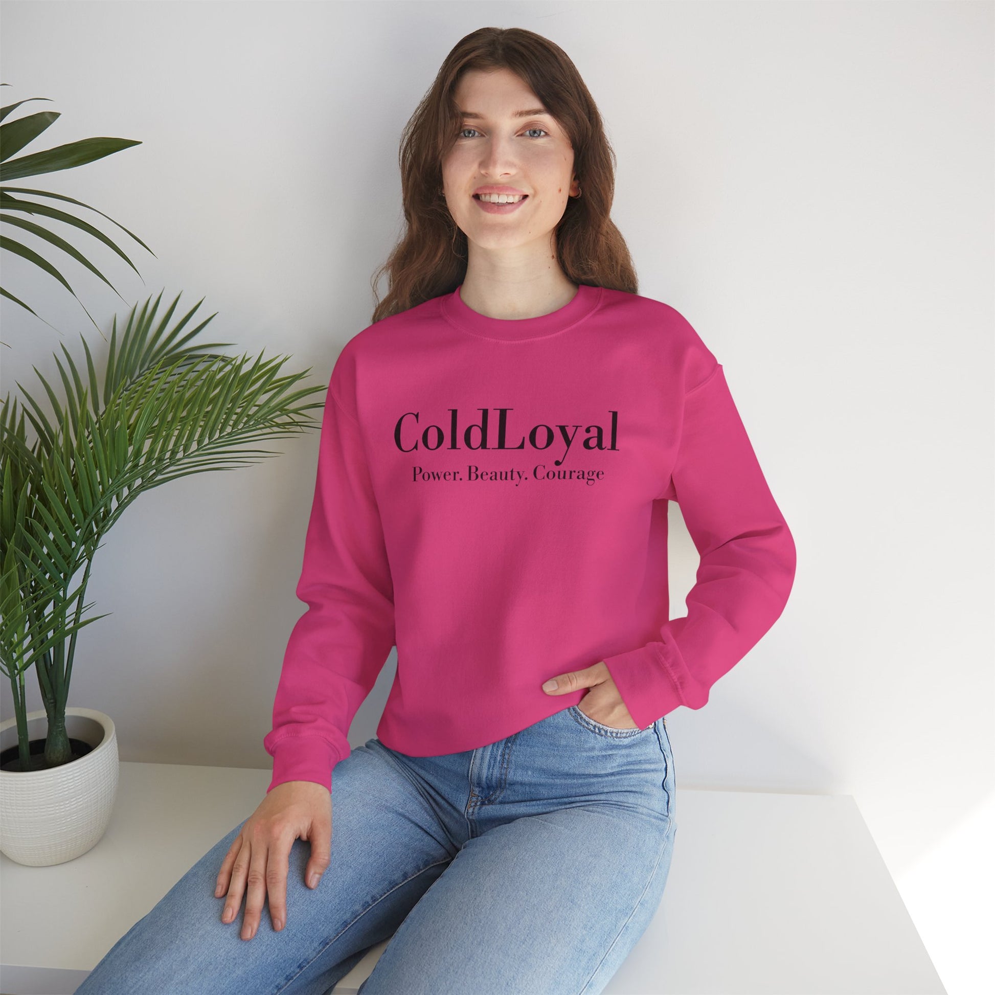 Empowerment Crewneck Sweatshirt - Cozy Gift for Friends, Inspirational Gift, Self-Care Apparel, Bold Fashion, Everyday Wear