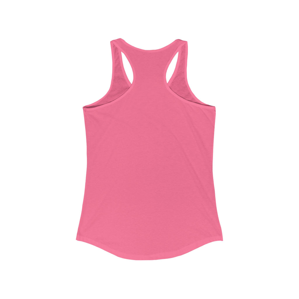 Women's Racerback Tank Top - Empowering Coldloyal Design, Summer Workout Shirt, Fitness Gift, Casual Wear, Beach Outfit