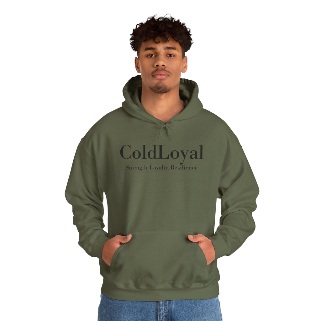 Cold Loyal Community Hooded Sweatshirt, Unisex Hoodie, Cozy Sweatshirt, Gift for Friends, Streetwear, Everyday Casual Wear