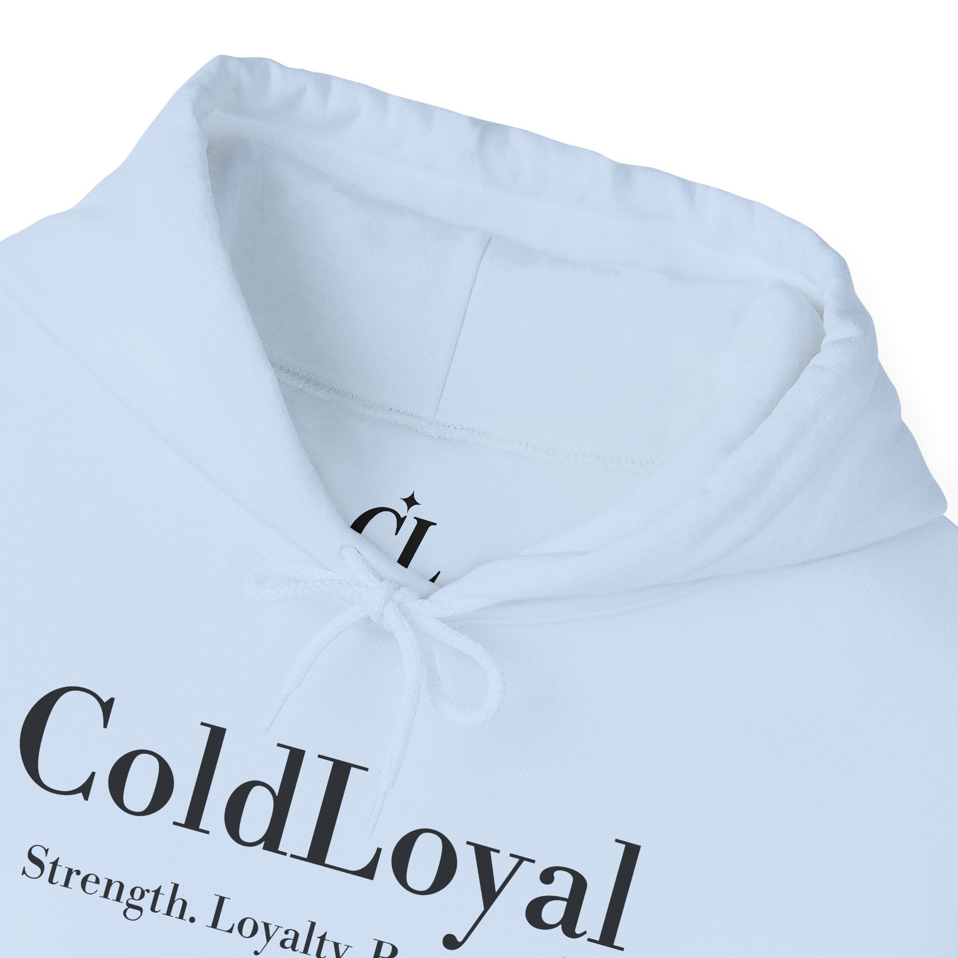 ColdLoyal Unisex Hooded Sweatshirt - Strength, Loyalty, Resilience, Cozy Wear, Gift for Friends, Casual Style, Everyday Comfort