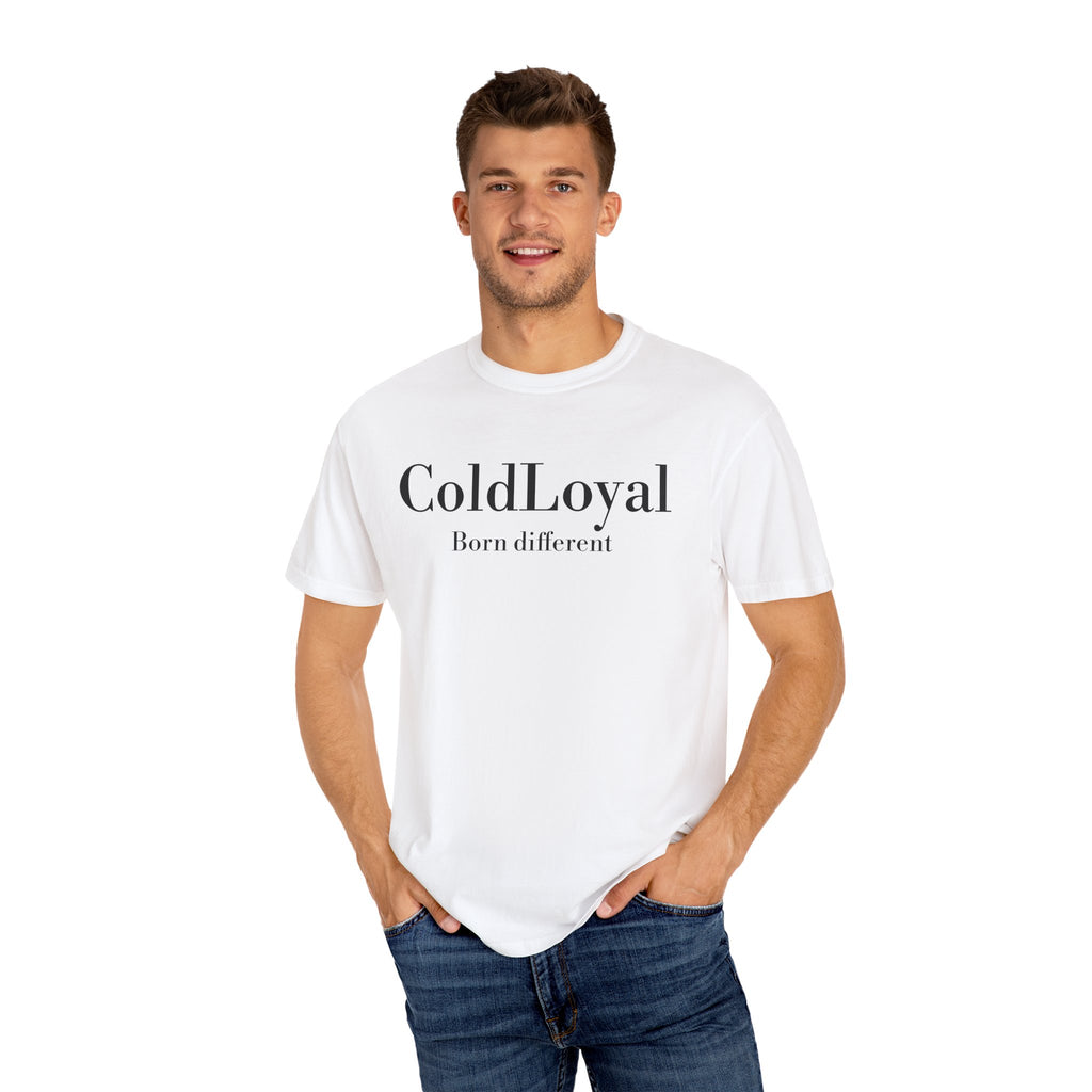 Chic Statement T-Shirt - ColdLoyal 'Born Different', Unique Gift, Fashion Essential, Casual Wear, Unisex Tee