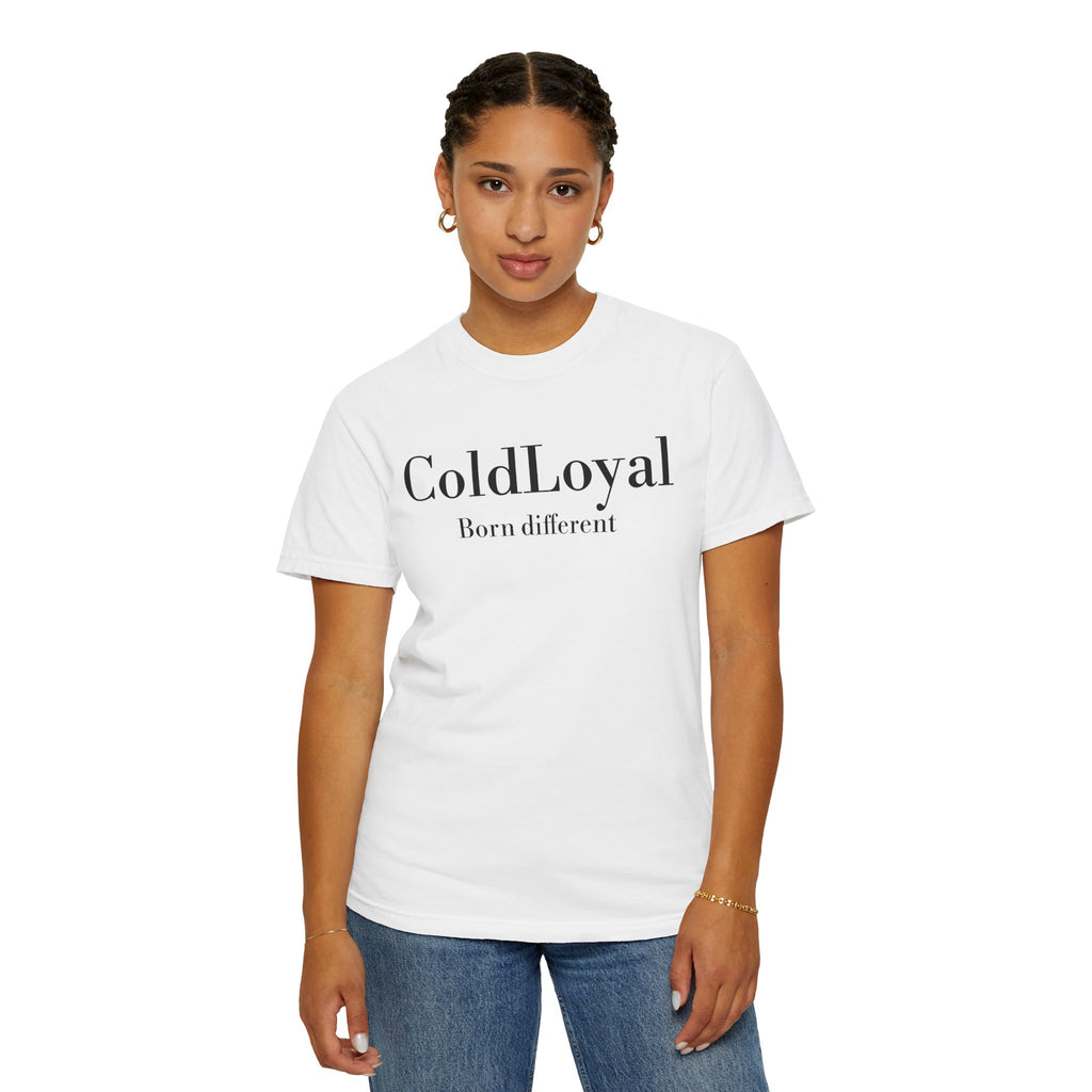 Chic Statement T-Shirt - ColdLoyal 'Born Different', Unique Gift, Fashion Essential, Casual Wear, Unisex Tee