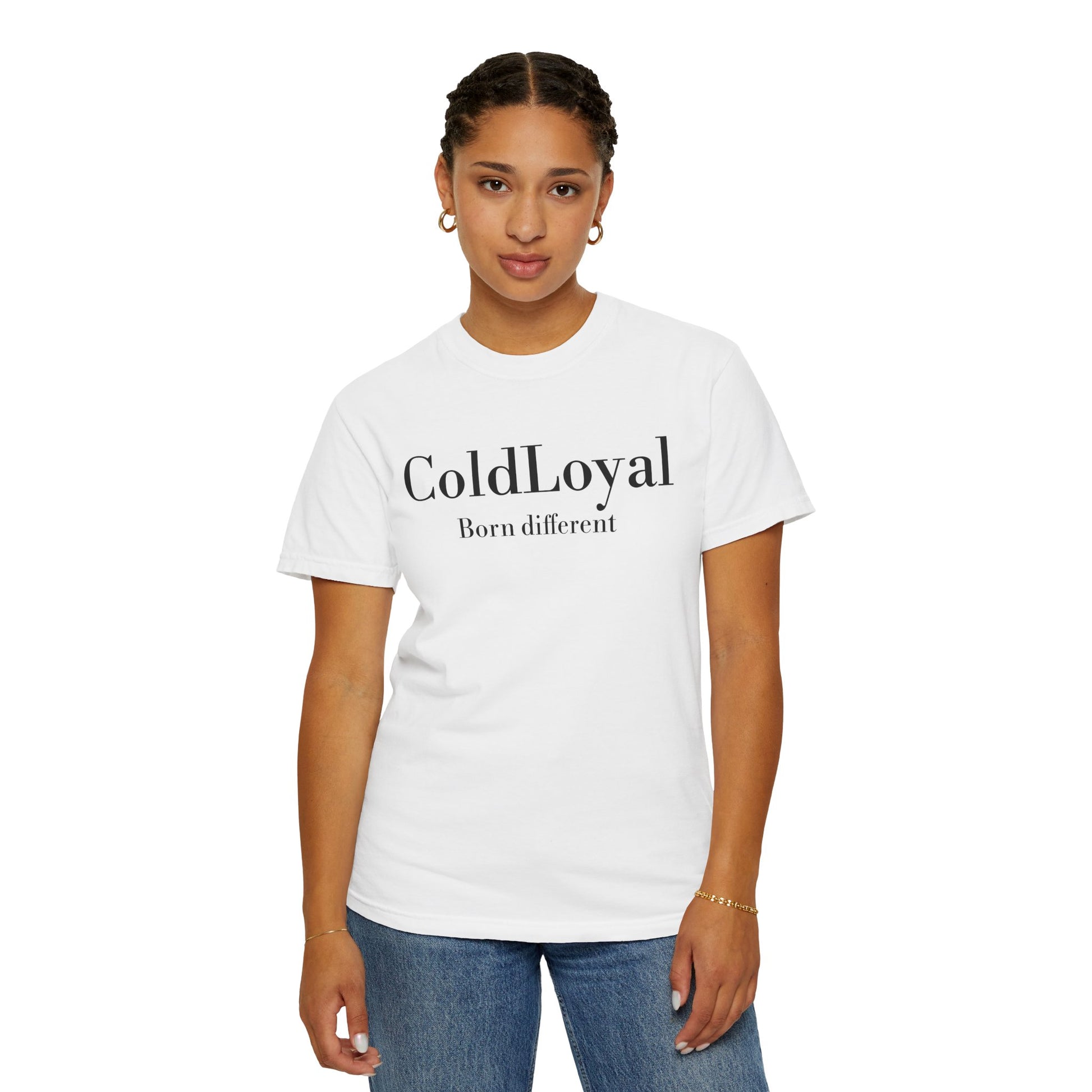 Chic Statement T-Shirt - ColdLoyal 'Born Different', Unique Gift, Fashion Essential, Casual Wear, Unisex Tee