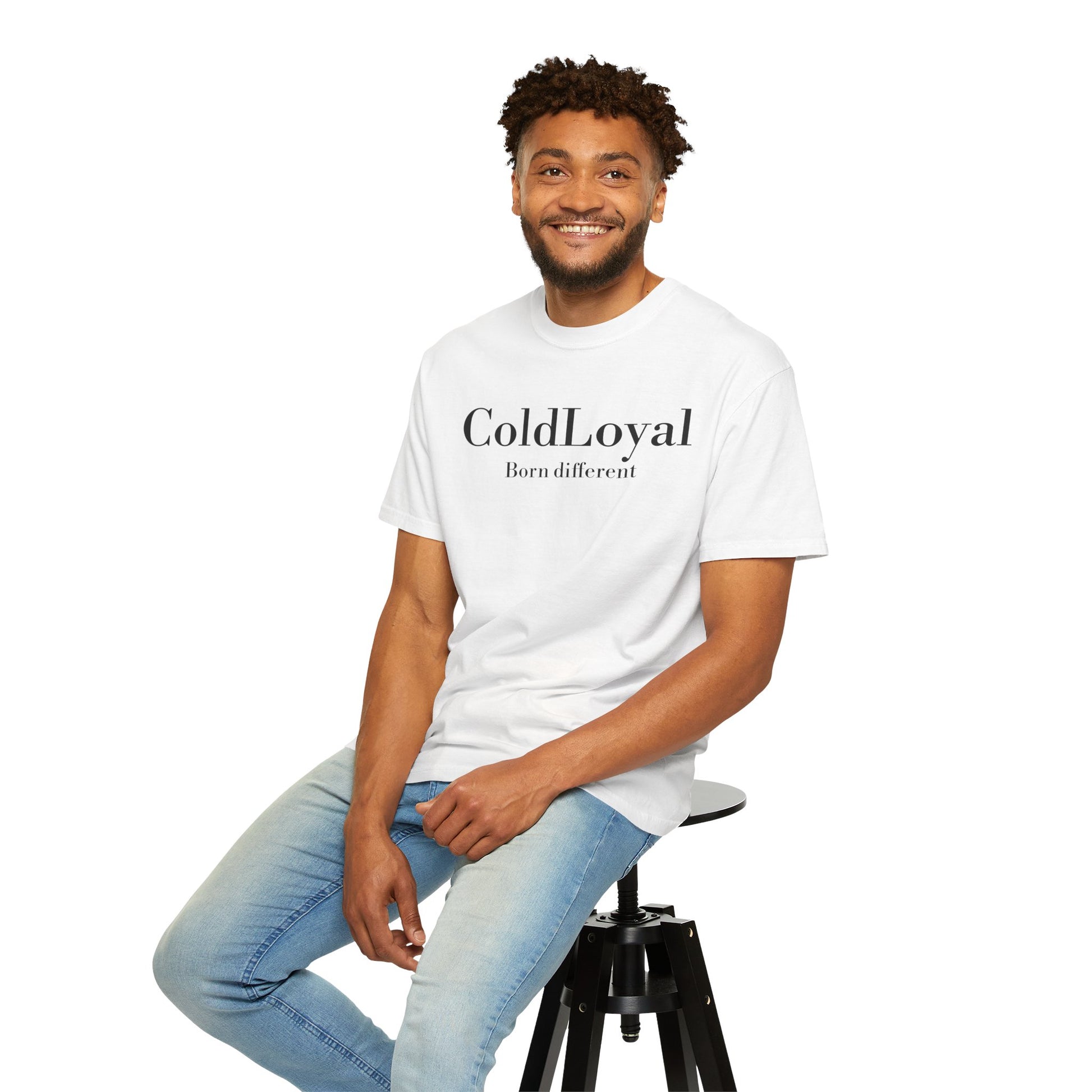 Chic Statement T-Shirt - ColdLoyal 'Born Different', Unique Gift, Fashion Essential, Casual Wear, Unisex Tee