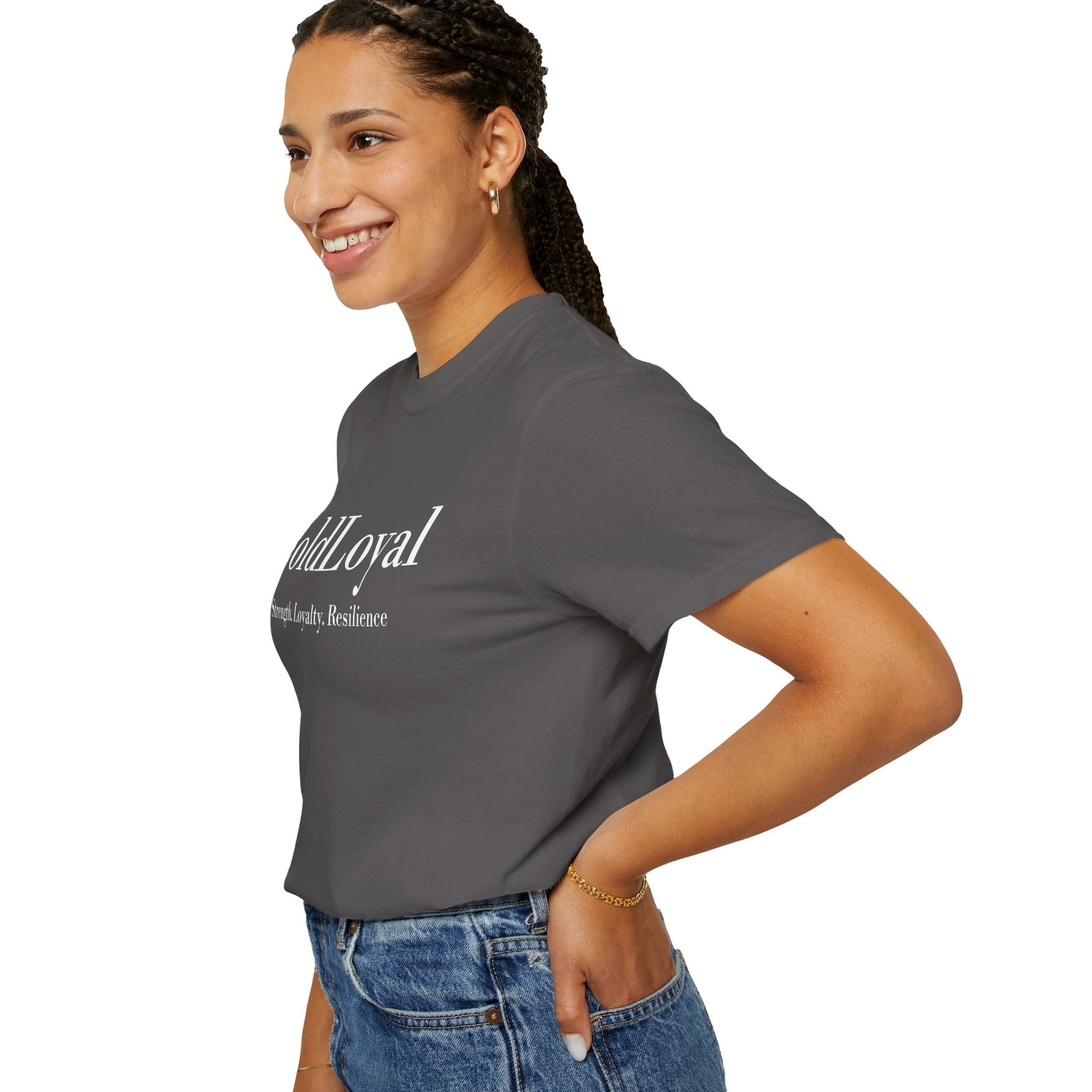 Unisex Garment-Dyed T-Shirt - ColdLoyal Strength, Resilience Vibe for Motivational Wear, Gift for Friends, Inspirational Apparel, [...]