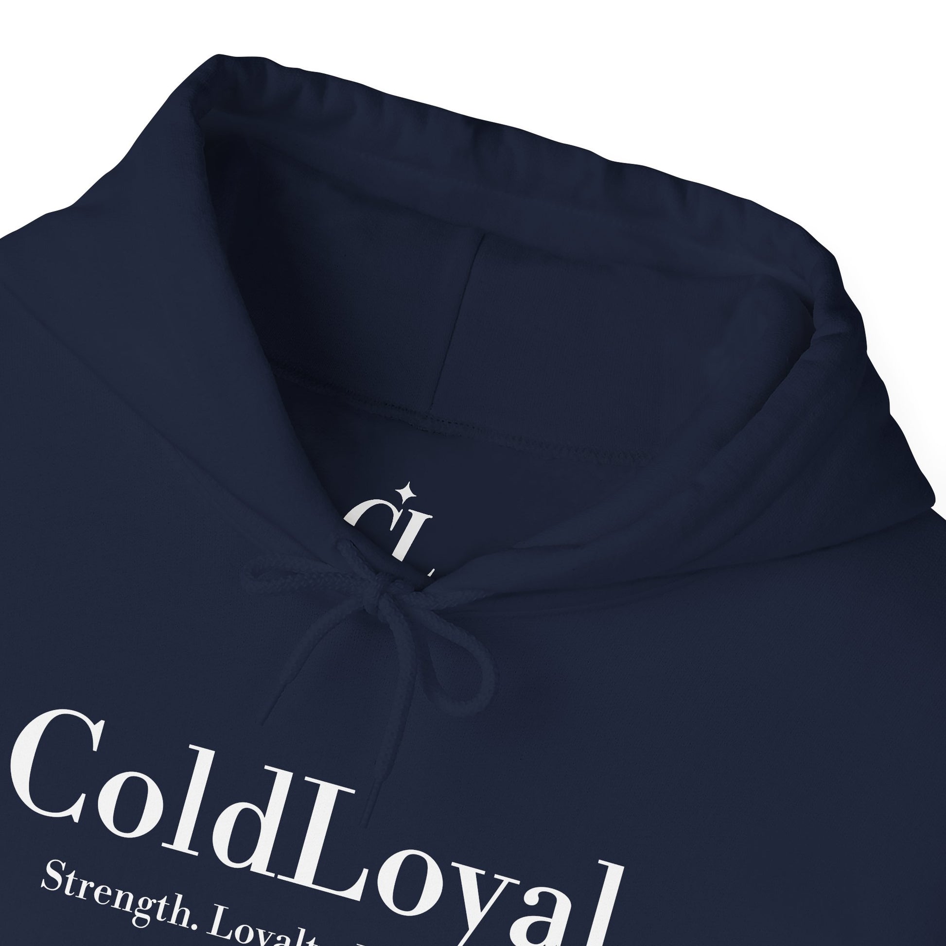 ColdLoyal Unisex Heavy Blend Hoodie - Strength, Loyalty, Resilience, Cozy Sportswear, Gift for Friends, Everyday Style