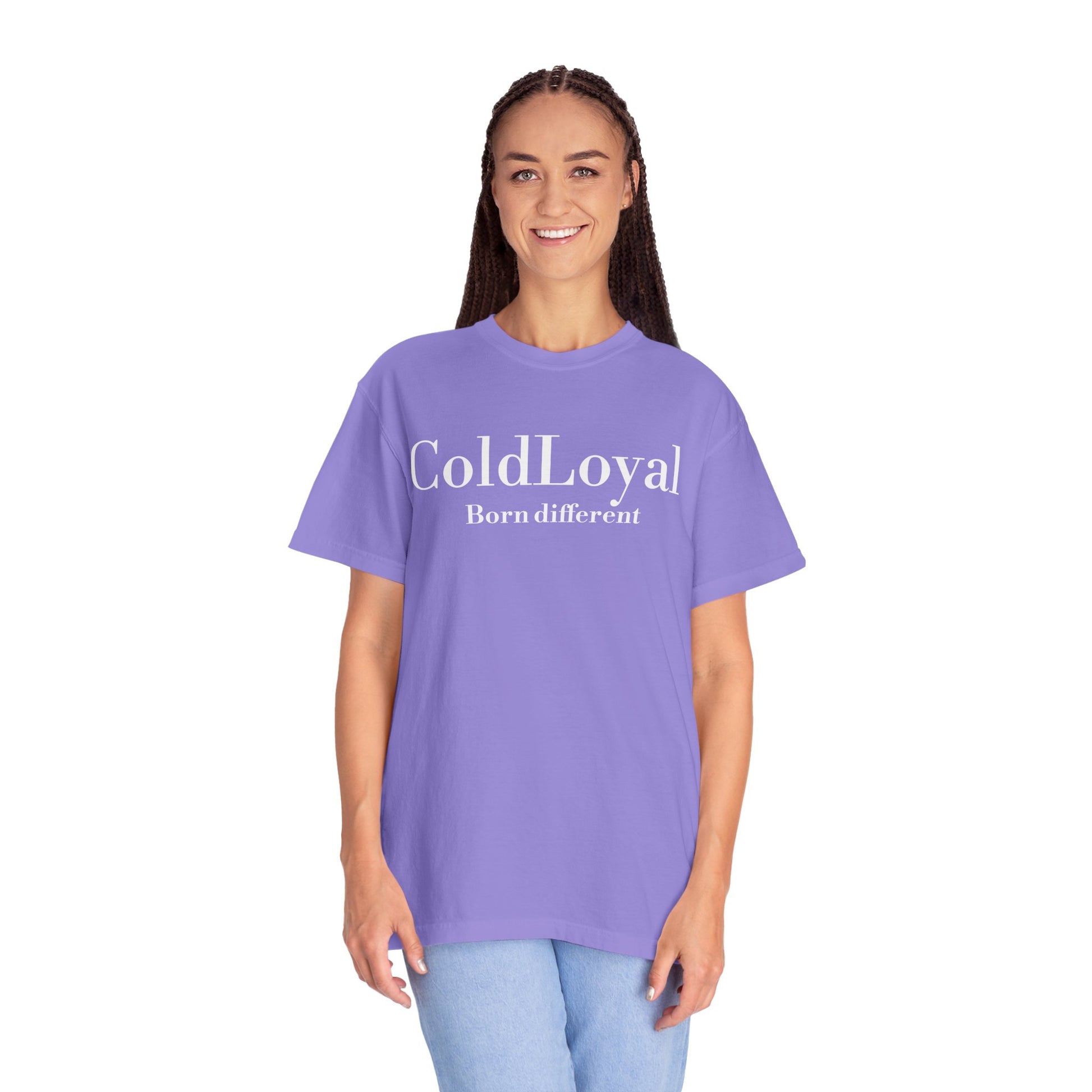 Unisex T-Shirt: ColdLoyal - Born Different, Stylish Casual Wear, Gift for Friends, Summer Fashion, Inspirational Tee