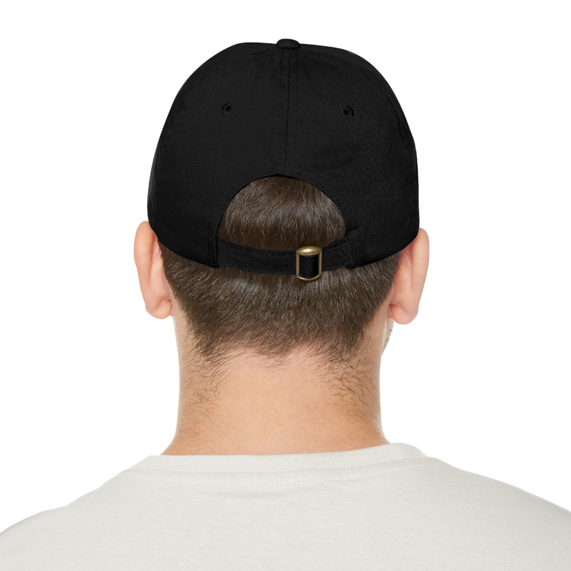 Stylish Dad Hat with Leather Patch, Trendy Cap for Fathers, Casual Summer Accessory, Great Gift for Dad, Outdoor Adventures Hat